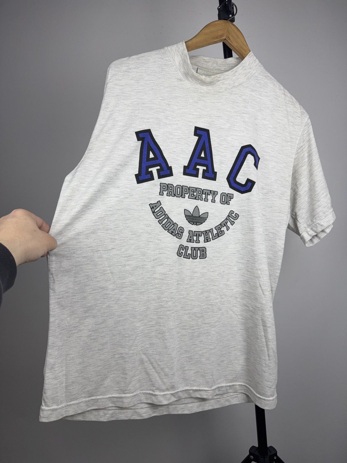 Adidas Retro 90s Vintage Adidas AAC T Shirt Athletic Club Logo Tee Size US M / EU 48-50 / 2 - 8 Thumbnail