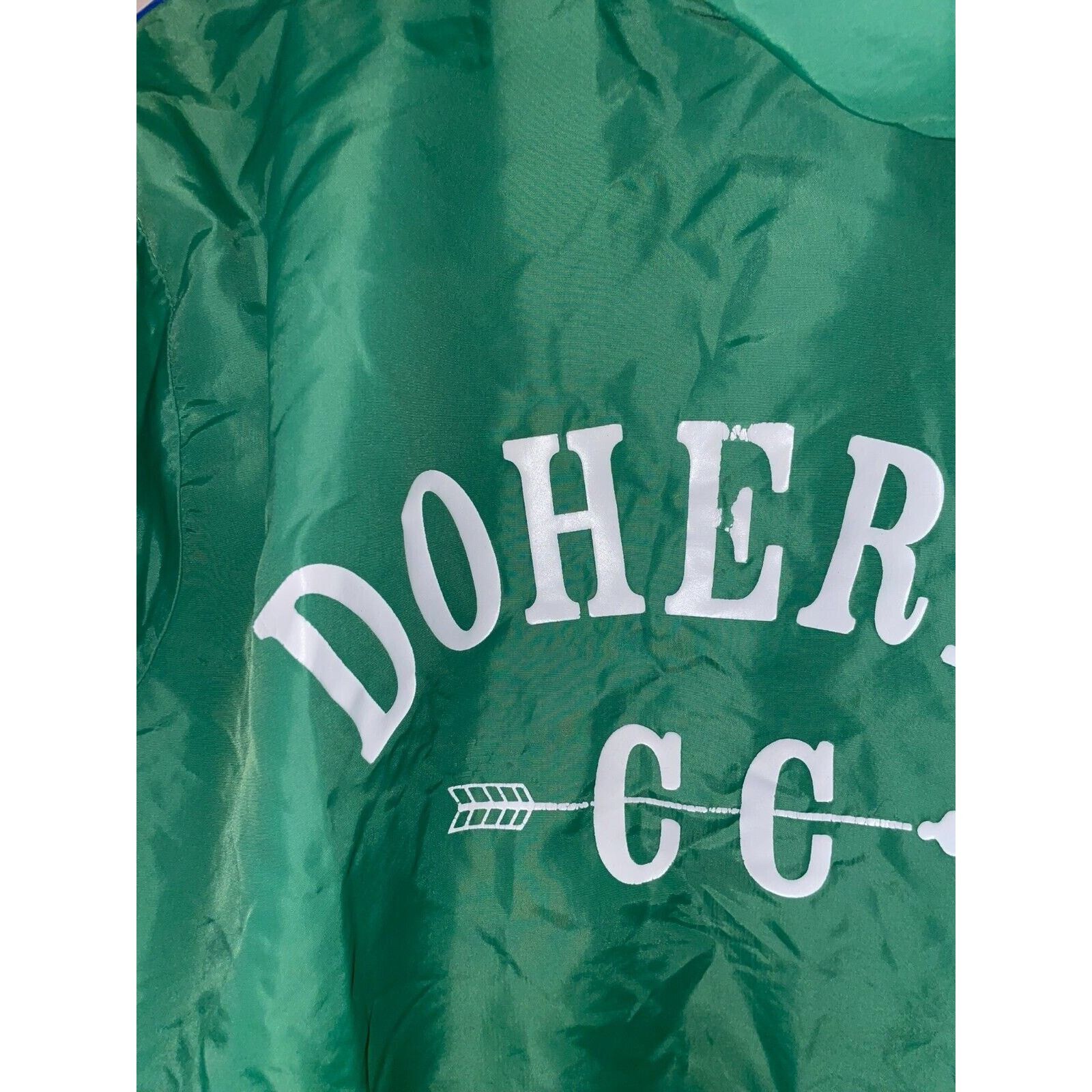 Vintage Vintage Blue Green Windbreaker Doherty Country Club CC VTG L Size US L / EU 52-54 / 3 - 11 Thumbnail