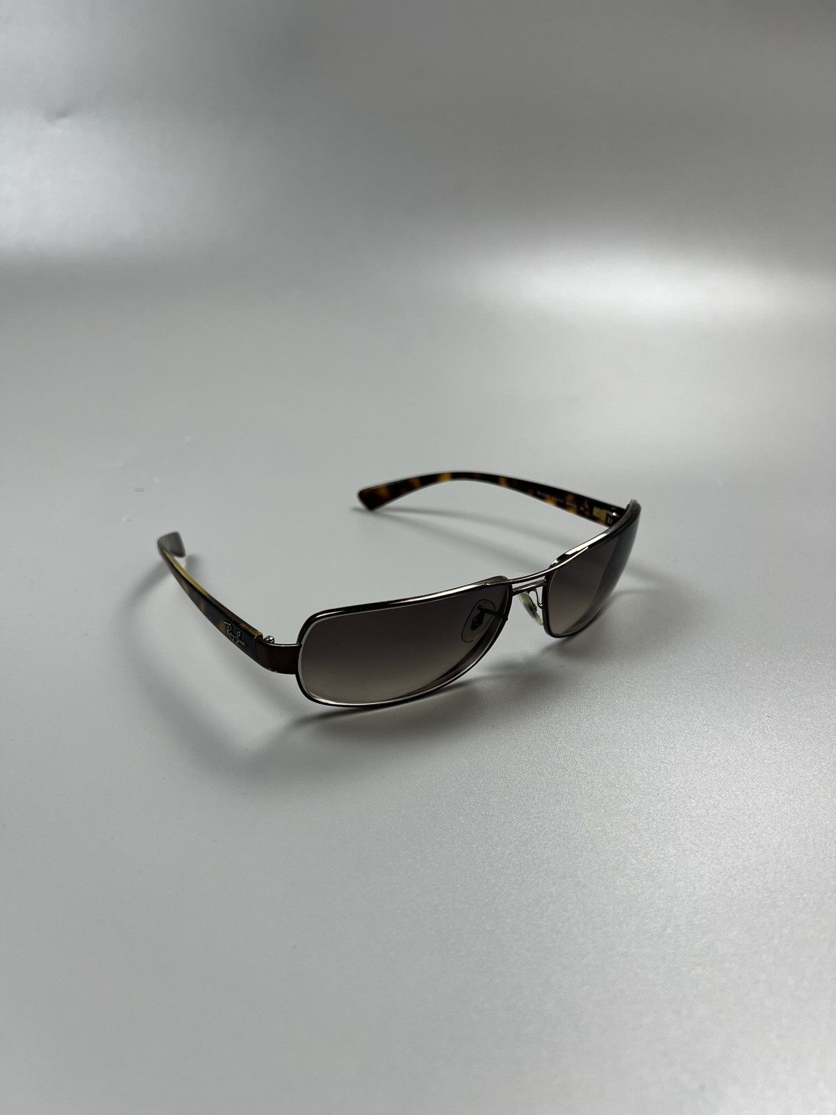 RayBan RayBan Chrome Frame Sunglasses (Y0548) Size ONE SIZE - 1 Thumbnail