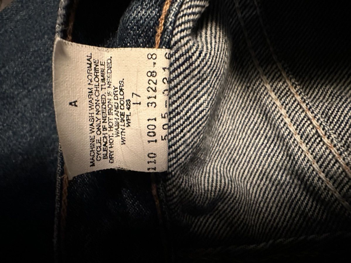 Levi's Vintage Levi’s 505 Size US 34 / EU 50 - 5 Thumbnail