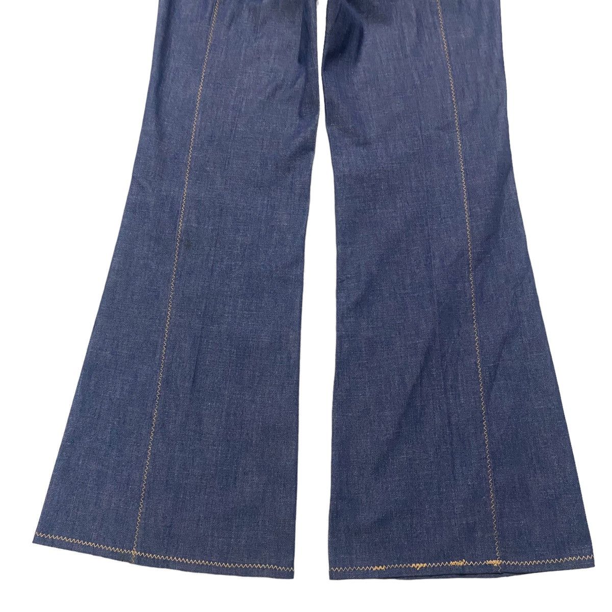 Sears Vintage 60s Sears Kings Road Denim Super Flare Jeans Size US 31 - 14 Thumbnail
