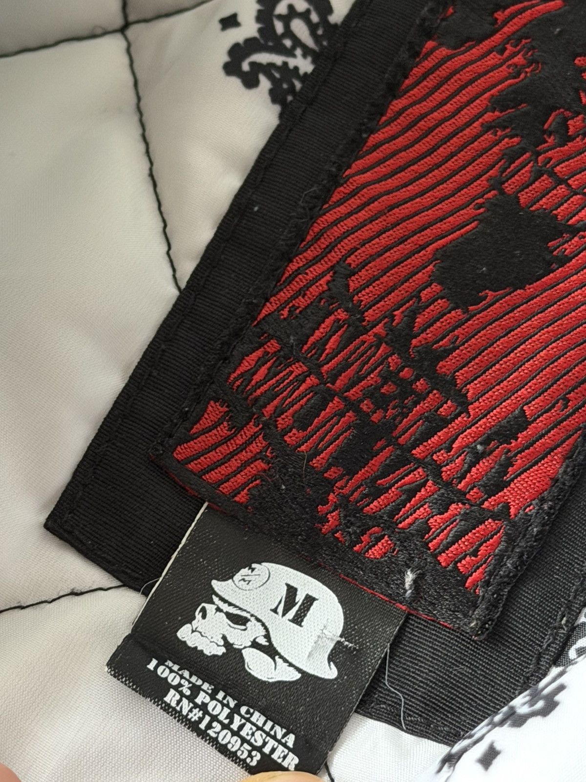 Affliction ‼️Y2K Metal Mulisha Monogram Printed Back Logo Fure Jacket‼️ Size US M / EU 48-50 / 2 - 11 Thumbnail