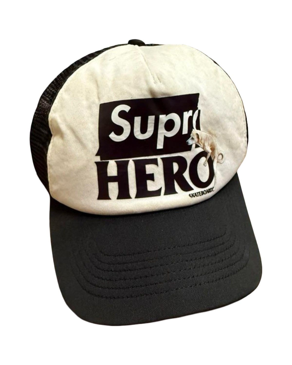 🔥RARE🔥Supreme x Antihero 🇺🇸 “Super Hero” Baseball Cap
