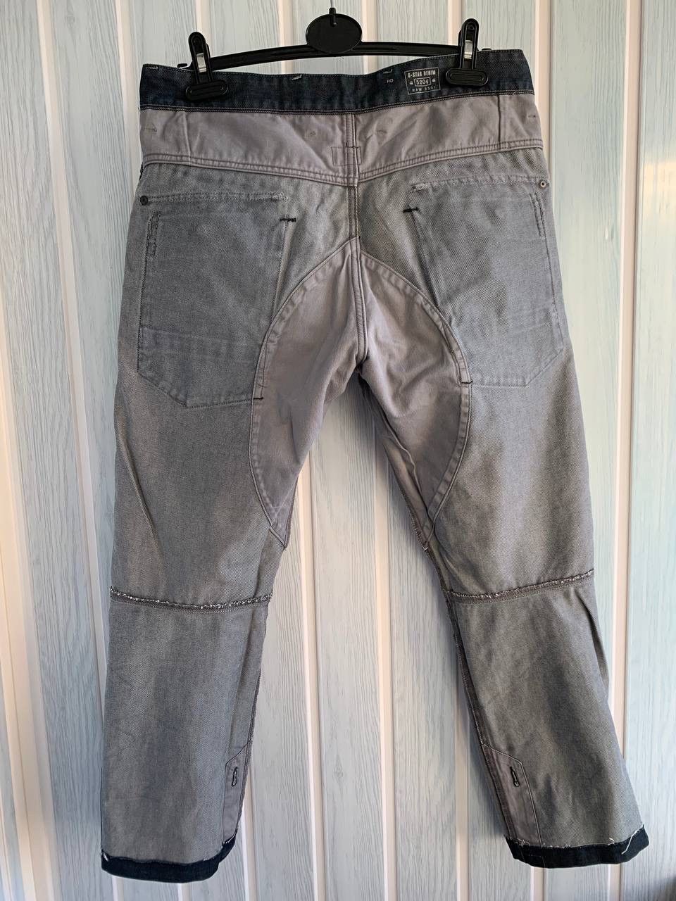 G-Star × Japanese Brand G-Star Raw 3301 General 5620 Tapered Extract Denim Jeans Size US 33 - 20 Thumbnail