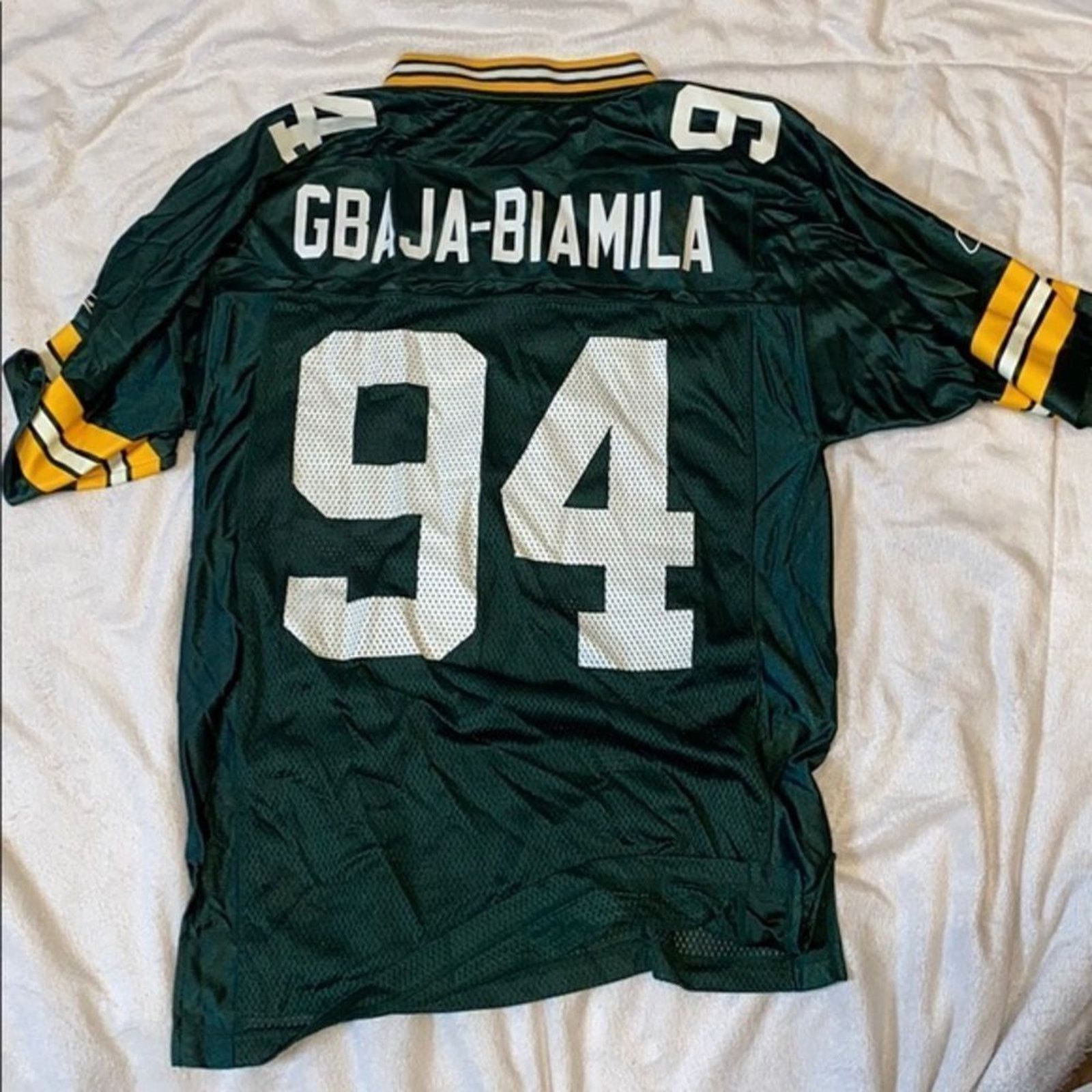 NFL Green Bay Packers GJB Football Jersey | Sz S Size US S / EU 44-46 / 1 - 4 Thumbnail