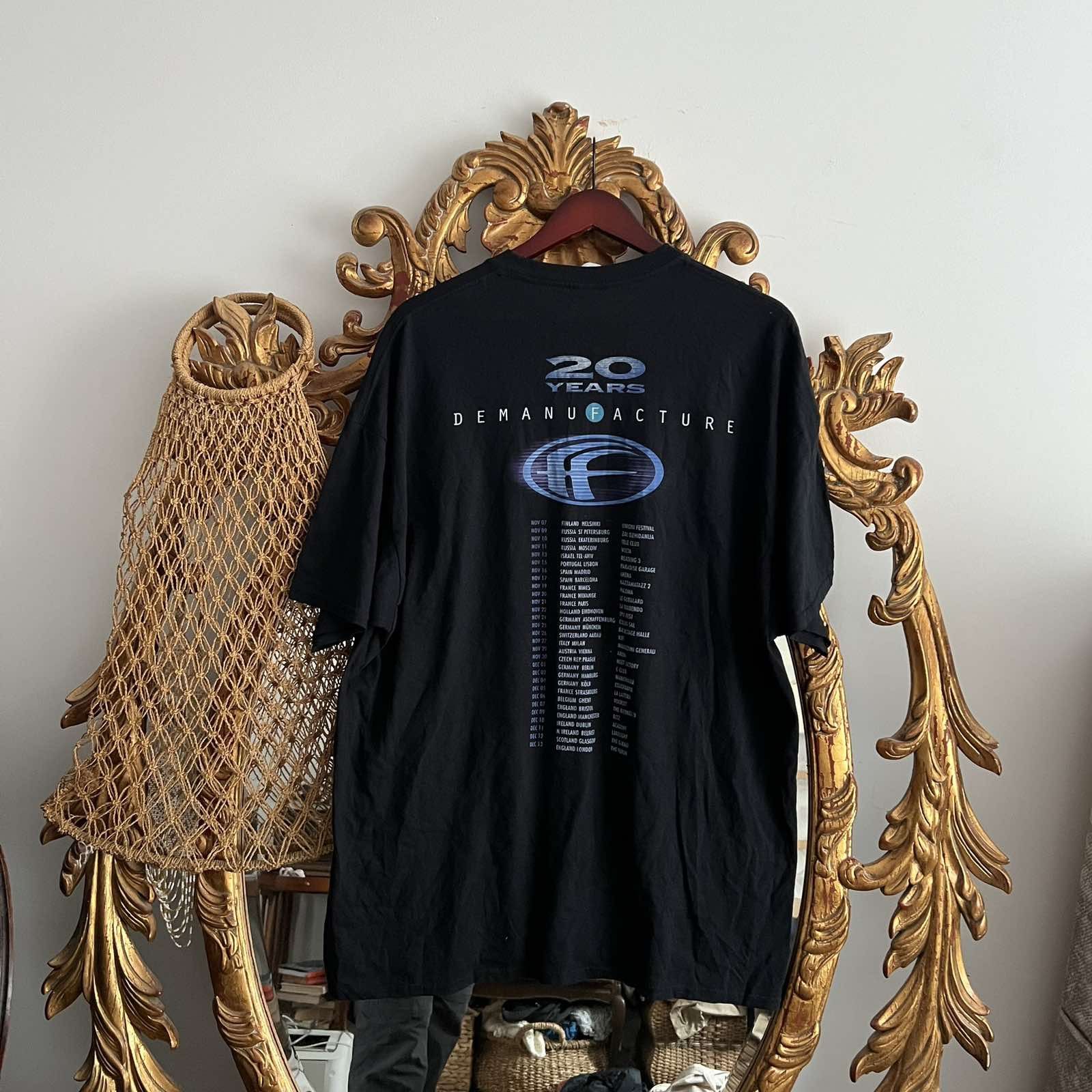 Band Tees Vintage Fear Factory Black Tshirt 90s Sz XXL Size US XXL / EU 58 / 5 - 2 Thumbnail