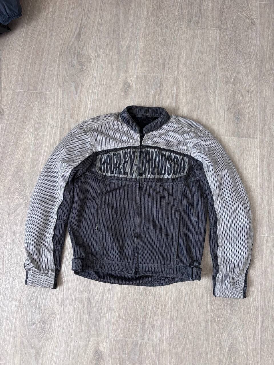 Harley Davidson Vintage Harley Davidson biker jacket 90s rare Size US S / EU 44-46 / 1 - 1 Thumbnail