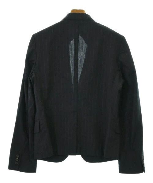 Comme des Garcons SHIRT Jacket Stripes Wool 1 Button Flap Pocket Navy x Gray Size US S / EU 44-46 / 1 - 2 Thumbnail