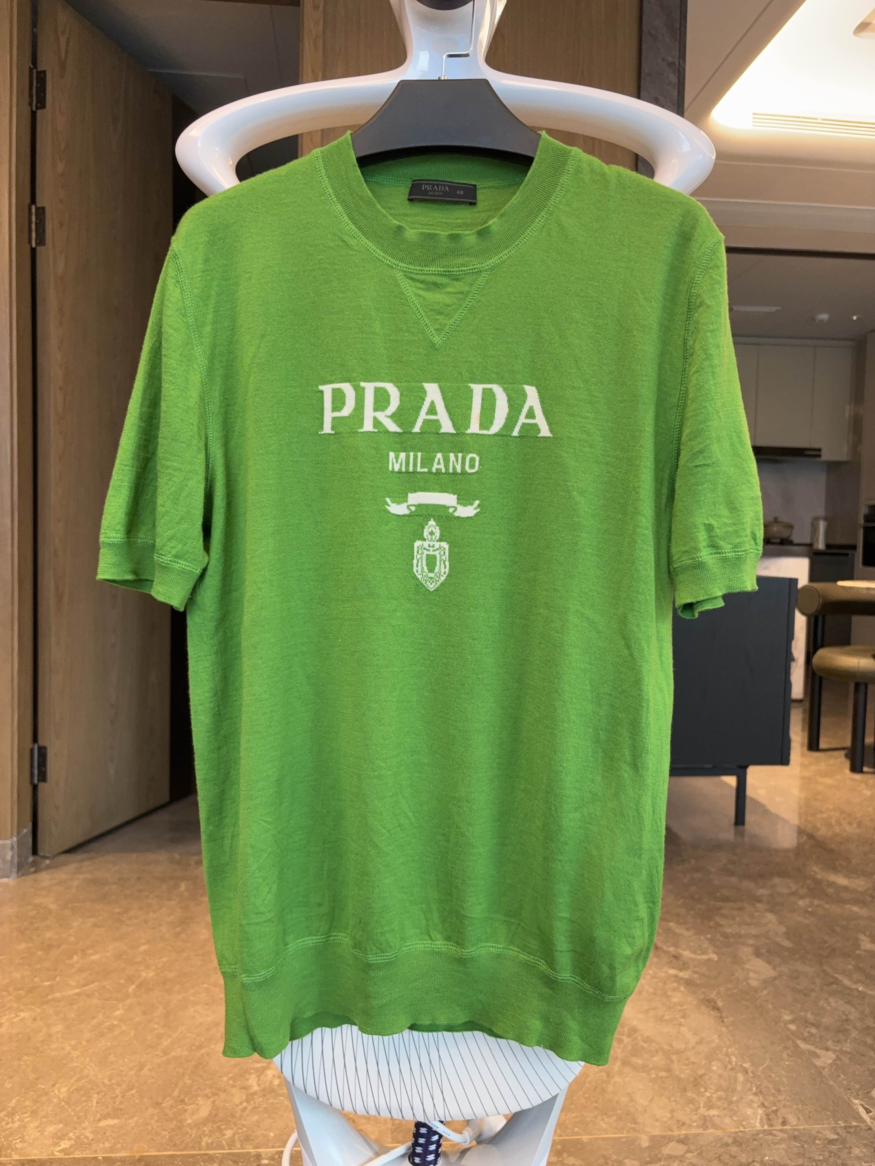 Prada Prada Sport 2000s Archive Striped Knit T Shirt | Grailed