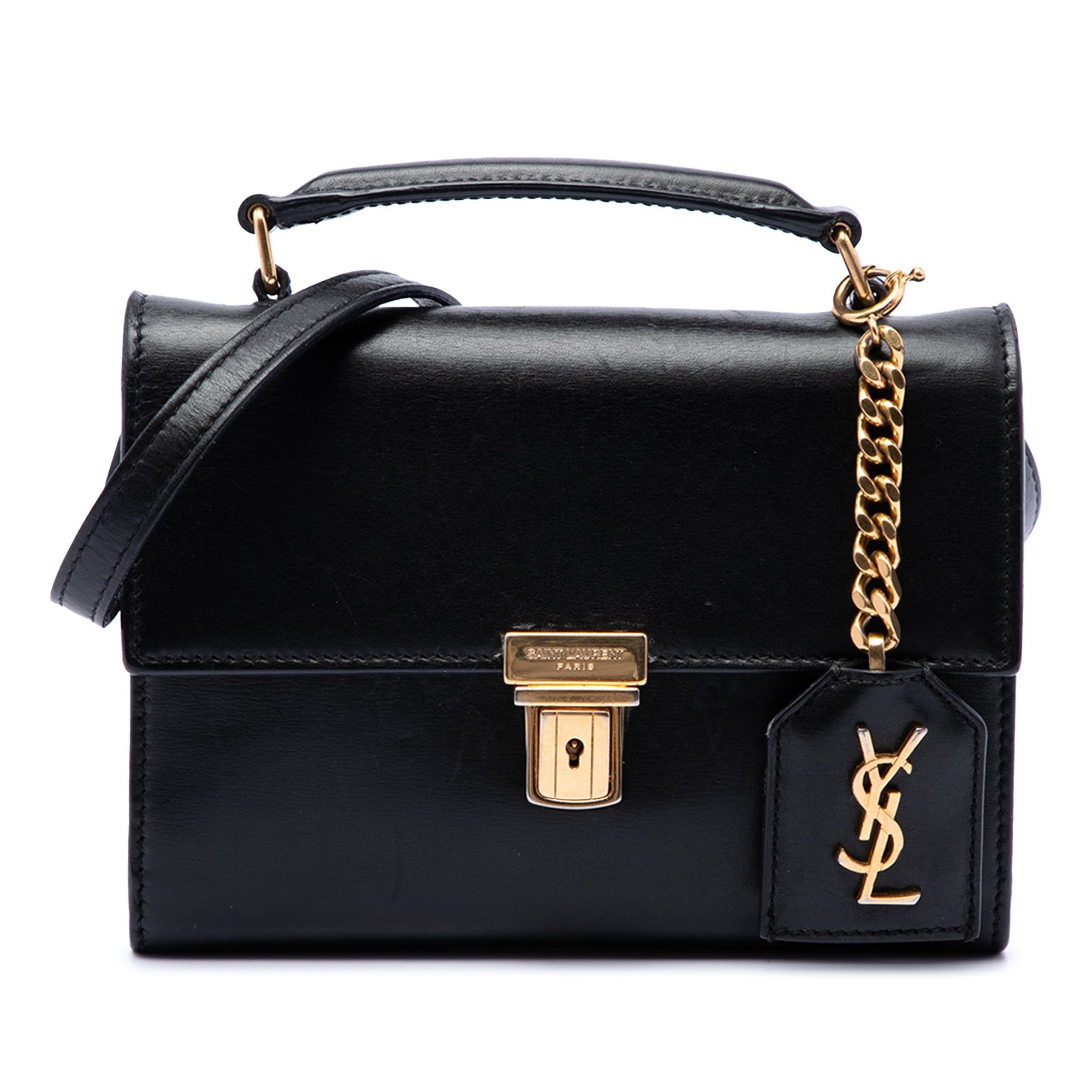 Saint Laurent Paris Smooth Calfskin High School Satchel Size ONE SIZE - 1 Thumbnail