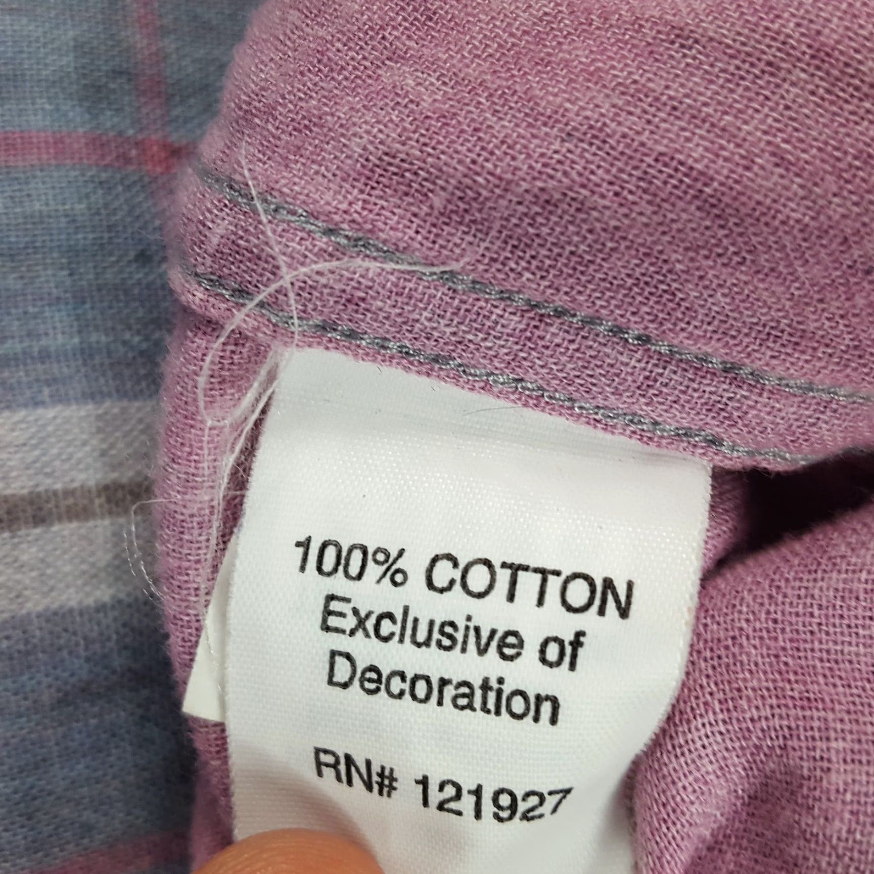 johnnie-O VINTAGE Johnnie-O Plaid Shirt Men Large Casual Flannel Cotton 90s Outdoor Workwear Size US L / EU 52-54 / 3 - 6 Thumbnail