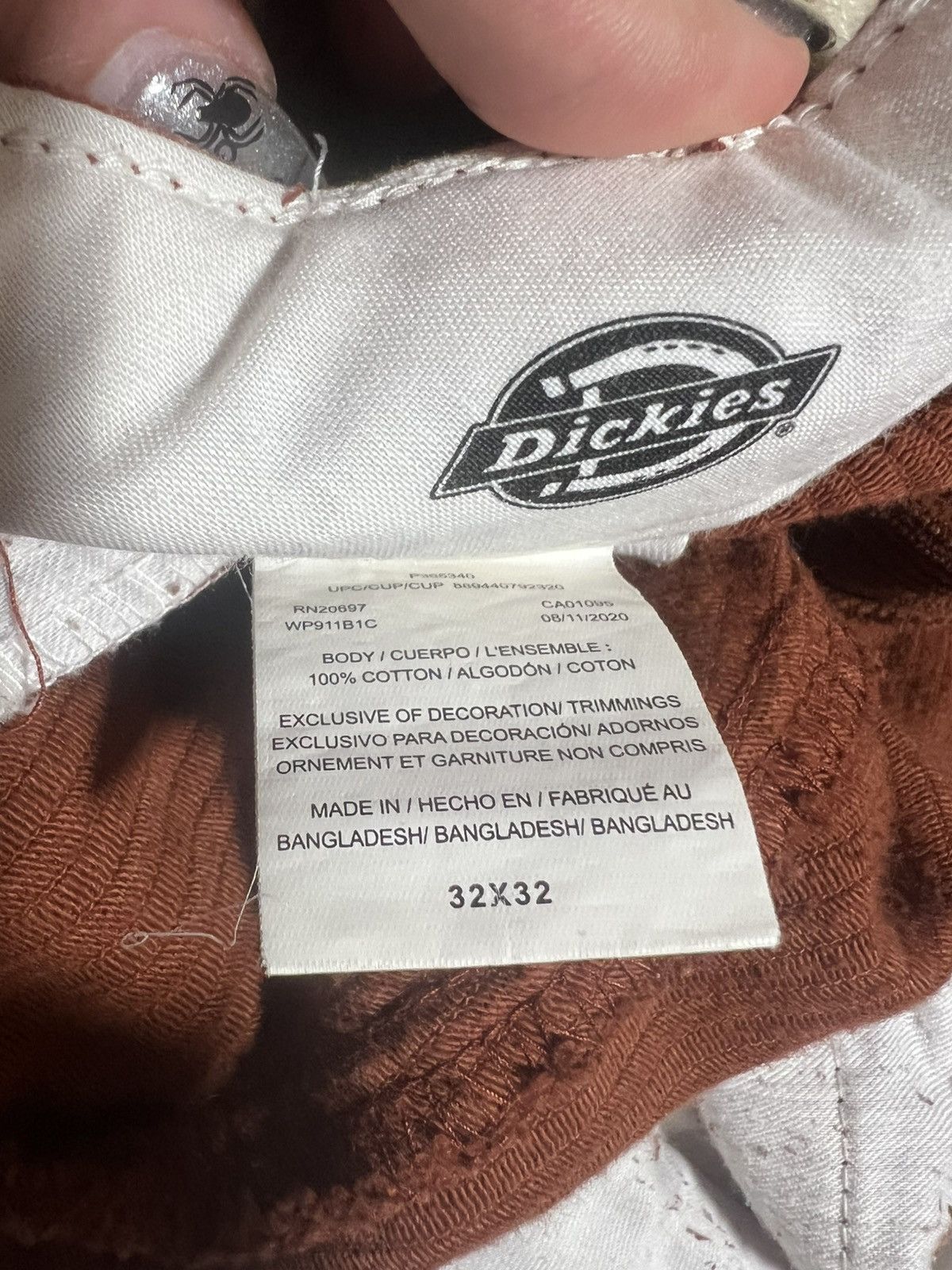 Dickies RED CORD DICKIES 💥💥💥 Size US 32 / EU 48 - 5 Thumbnail