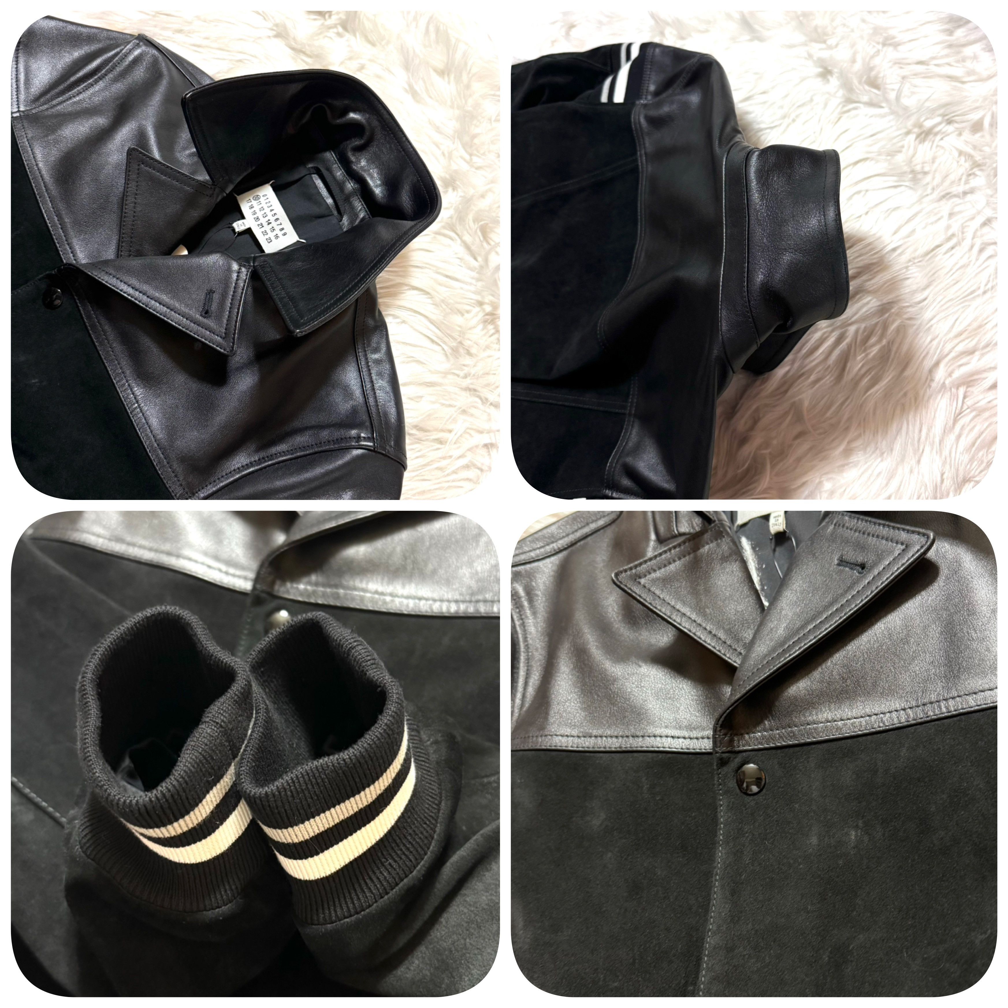 Maison Margiela brand new Maison Margiela No10 suede leather jacket Black Size US S / EU 44-46 / 1 - 3 Thumbnail