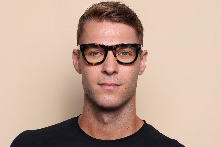 Tom Ford Tom Ford Men Eyeglasses Square FT5872-B 055 NEW AUTHENTIC Size ONE SIZE - 9 Thumbnail