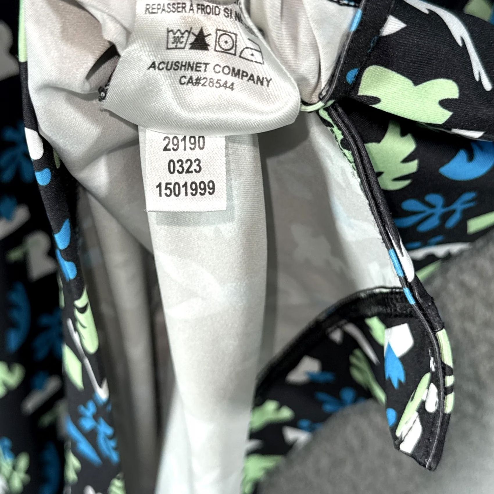 Footjoy FootJoy Palm Springs Jungle Leaves Polo Shirt Mens Large Multicolor Golf Stretch Size US L / EU 52-54 / 3 - 7 Thumbnail