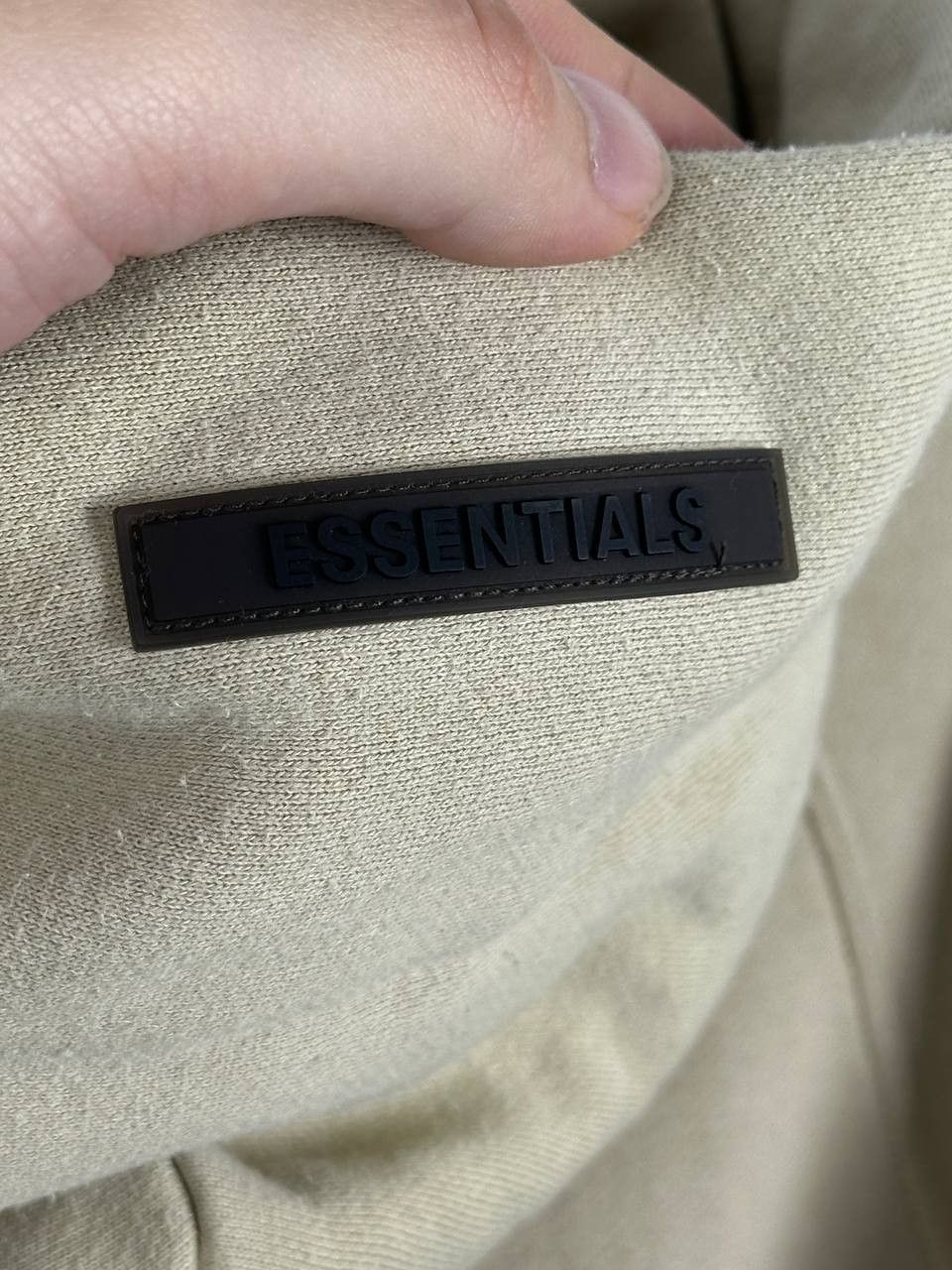 Essentials × Fear of God Fear of God Essentials Hoodie Oversized Beige Size US XS / EU 42 / 0 - 10 Thumbnail