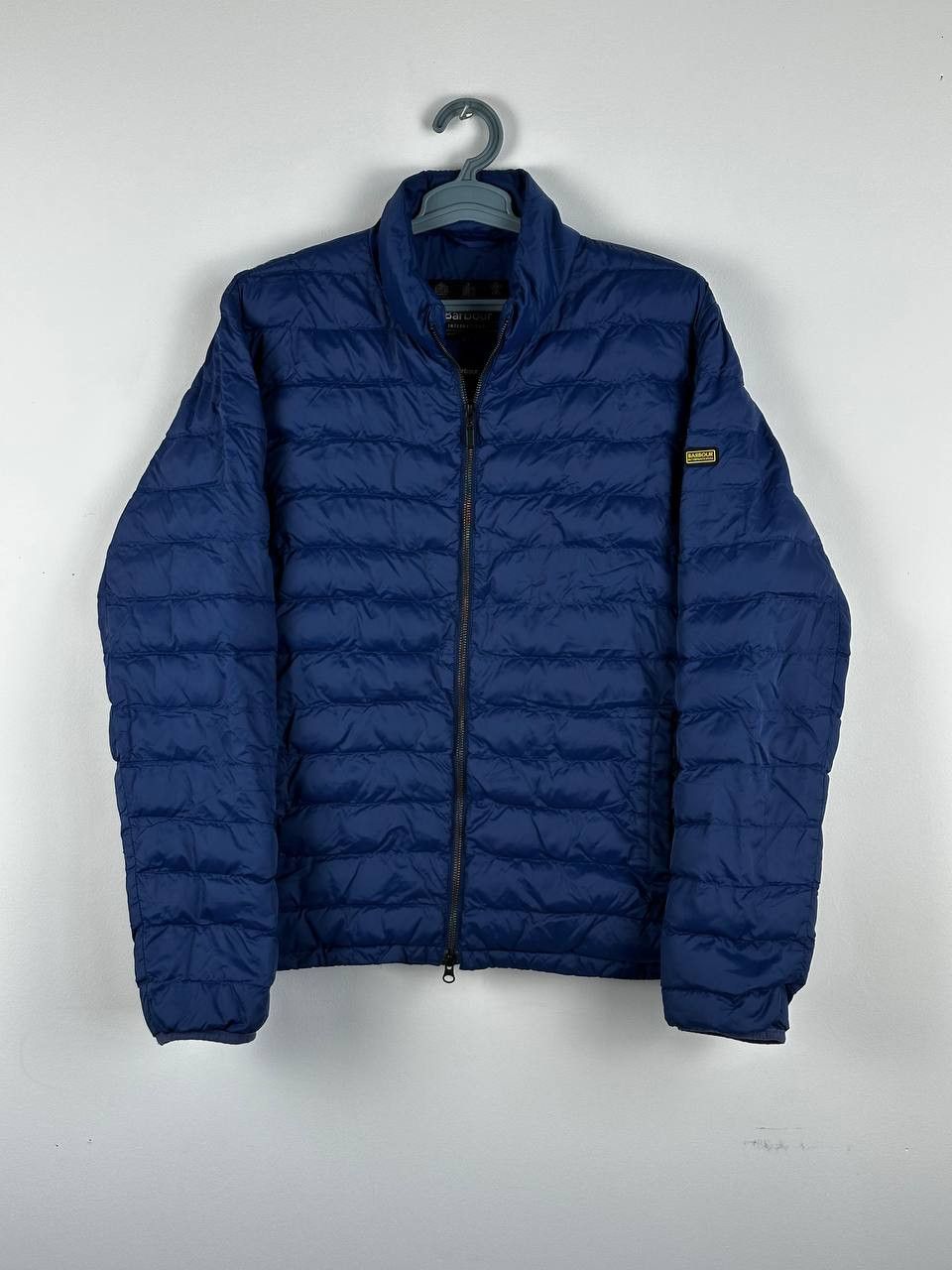 Barbour × Vintage Barbour International Impeller Blue Fiber Down Jacket Size US XL / EU 56 / 4 - 2 Thumbnail