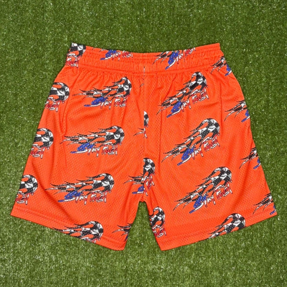 Eric Emanuel Eric Emanuel Matty Boy Orange Shorts Size US 30 / EU 46 - 3 Thumbnail