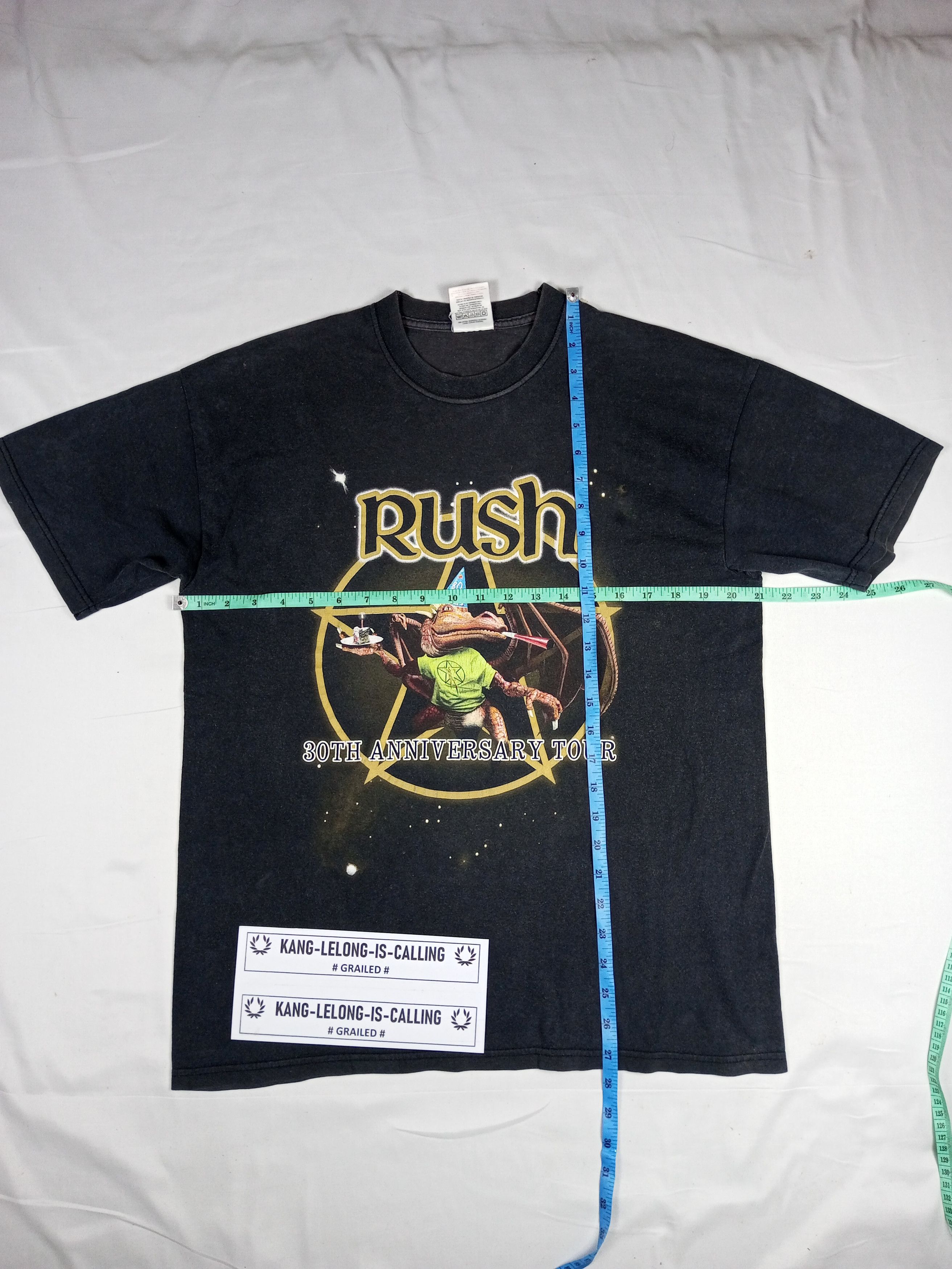 Band Tees Vintage 20s Rush 30th Anniversary Tour Tee Size US M / EU 48-50 / 2 - 5 Thumbnail