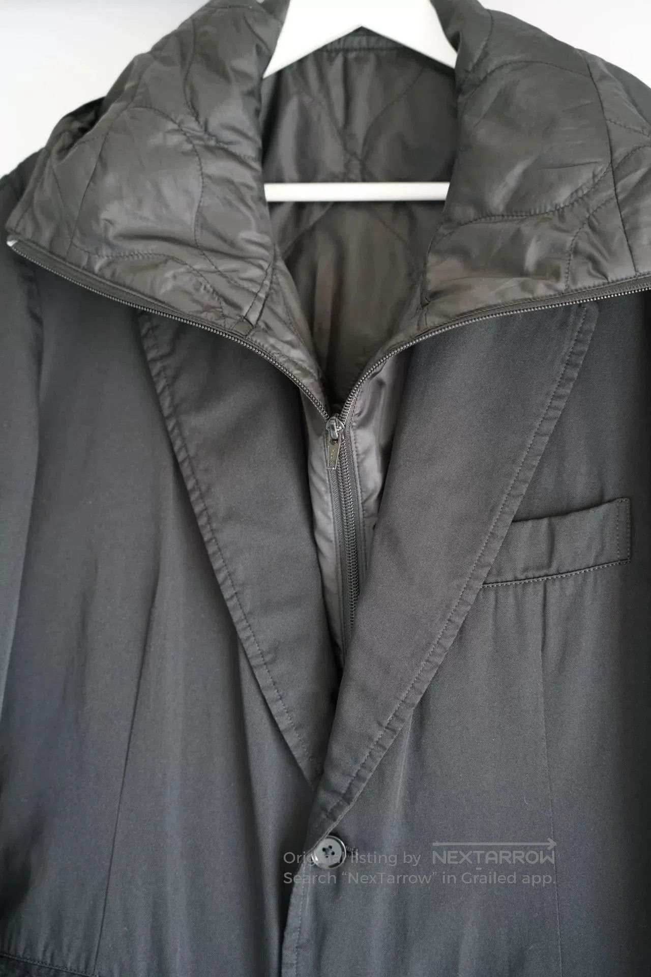 Yohji Yamamoto Yohji Yamamoto Dual Hooded Jacket. Size US M / EU 48-50 / 2 - 5 Thumbnail