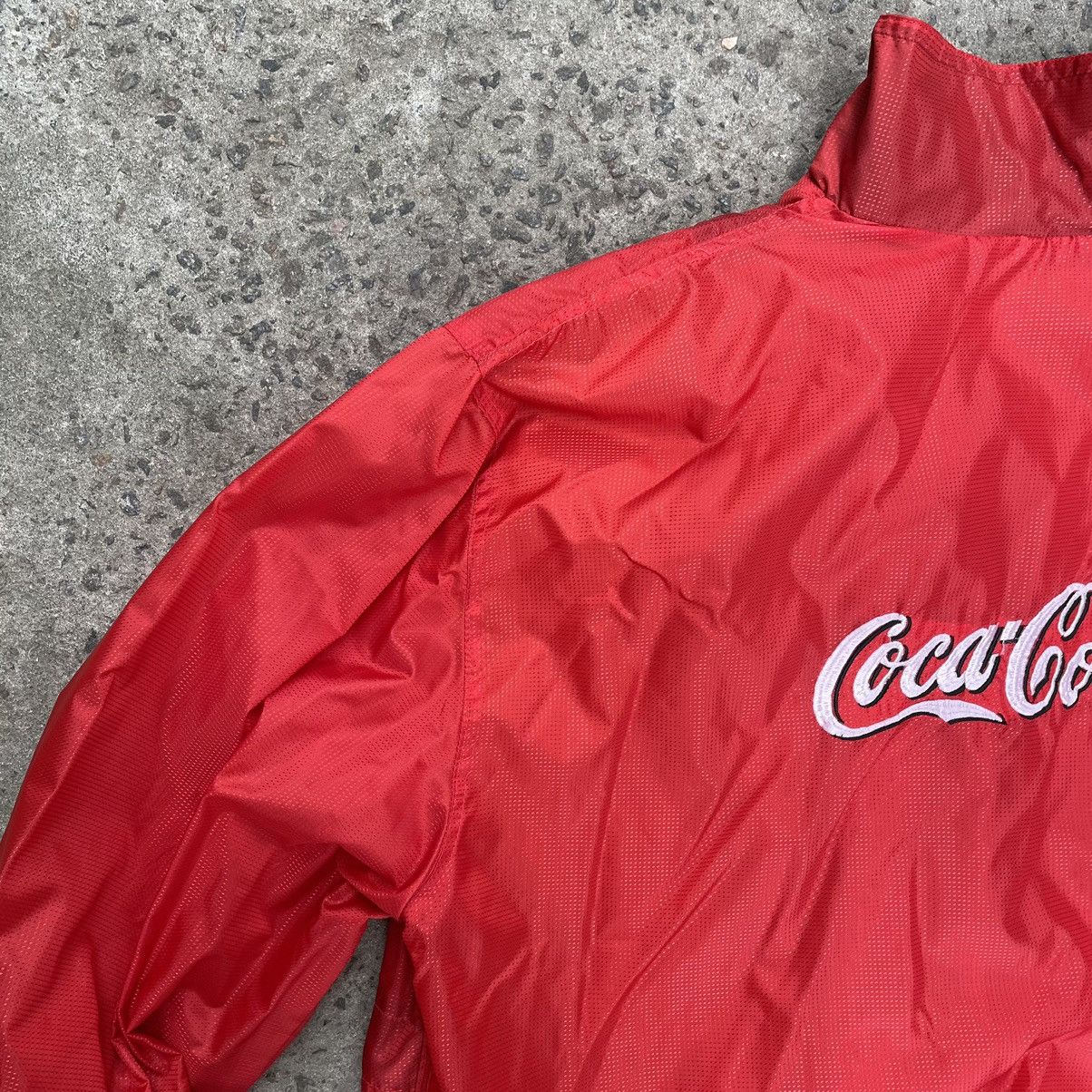 Vintage Vintage Coca Cola Jacket Big Logo 2yk 90s Bombers streetwear Size US XL / EU 56 / 4 - 5 Thumbnail