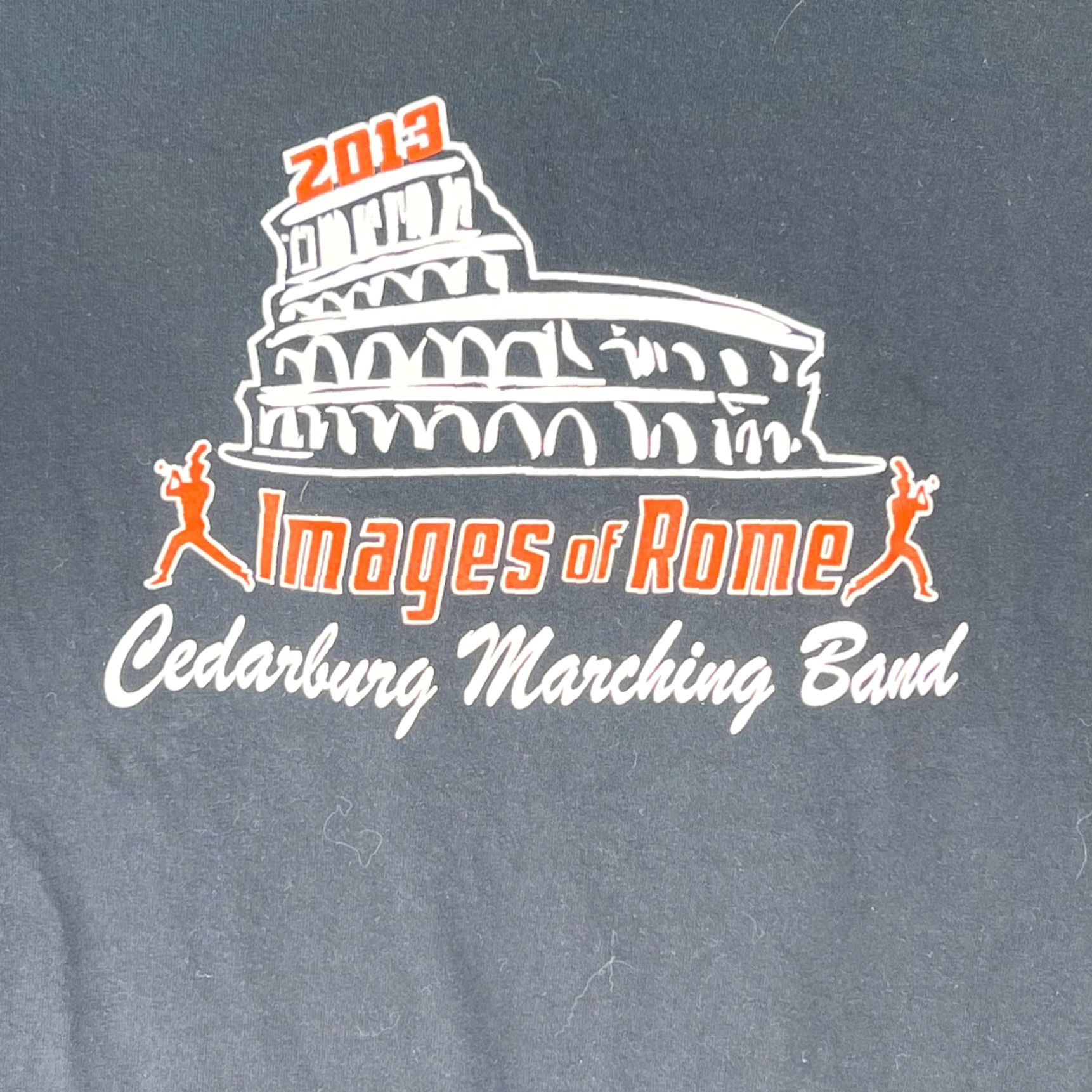 Gildan Gildan Graphic T-Shirt Cedarburg Marching Band Black Size XL Mens Regular Fit Size US XL / EU 56 / 4 - 3 Thumbnail