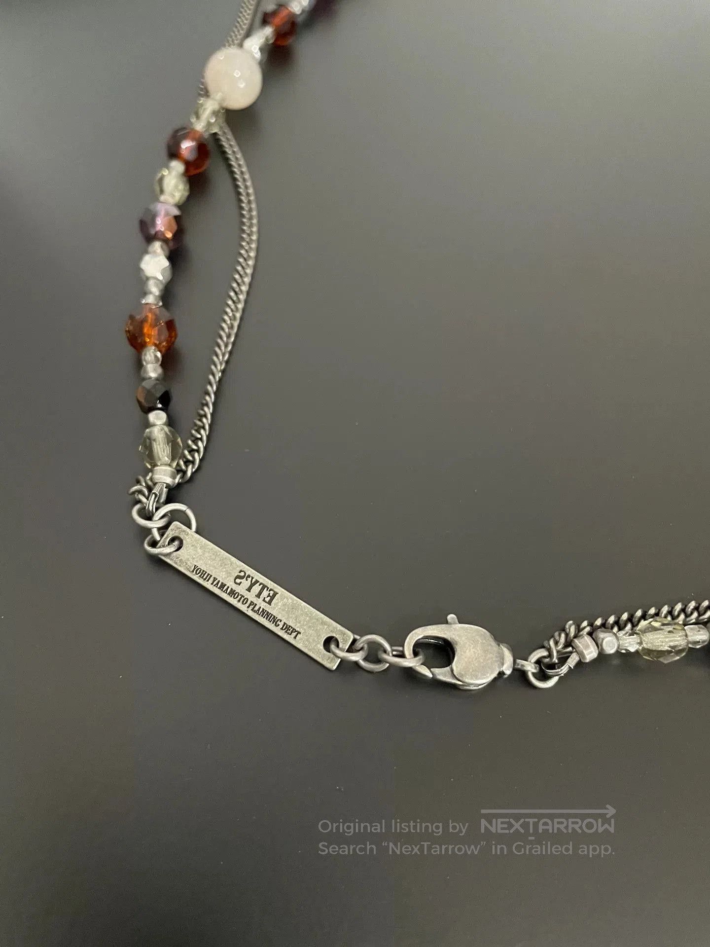 Yohji Yamamoto Yohji Yamamoto Beaded Necklace. Size ONE SIZE - 2 Thumbnail