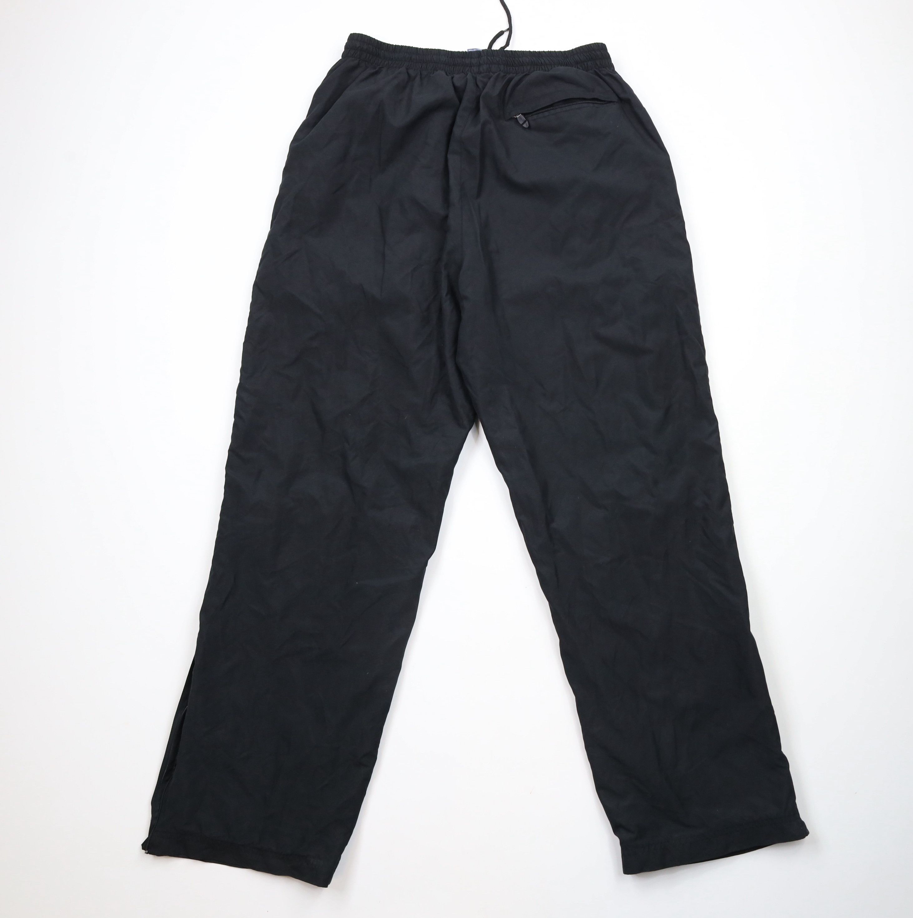 Champion × Vintage Vintage 90s Champion Classic Logo Lined Wide Leg Pants Black Size US 38 / EU 54 - 9 Thumbnail