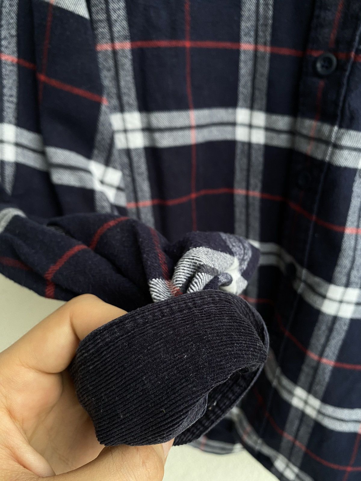 Yves Saint Laurent Flannel YSL Shirt Cotton Heavy Size US M / EU 48-50 / 2 - 10 Thumbnail