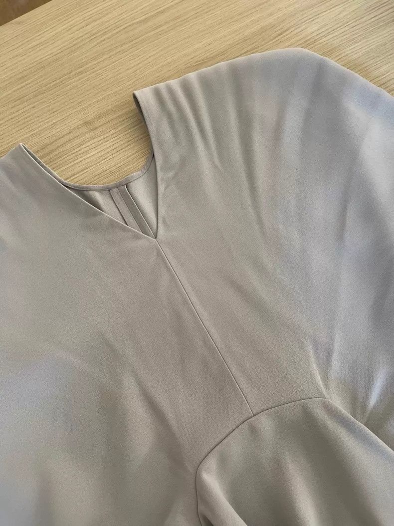 Valentino Valentino Grey cape dress Size XXS / US 00 / IT 34 - 3 Thumbnail