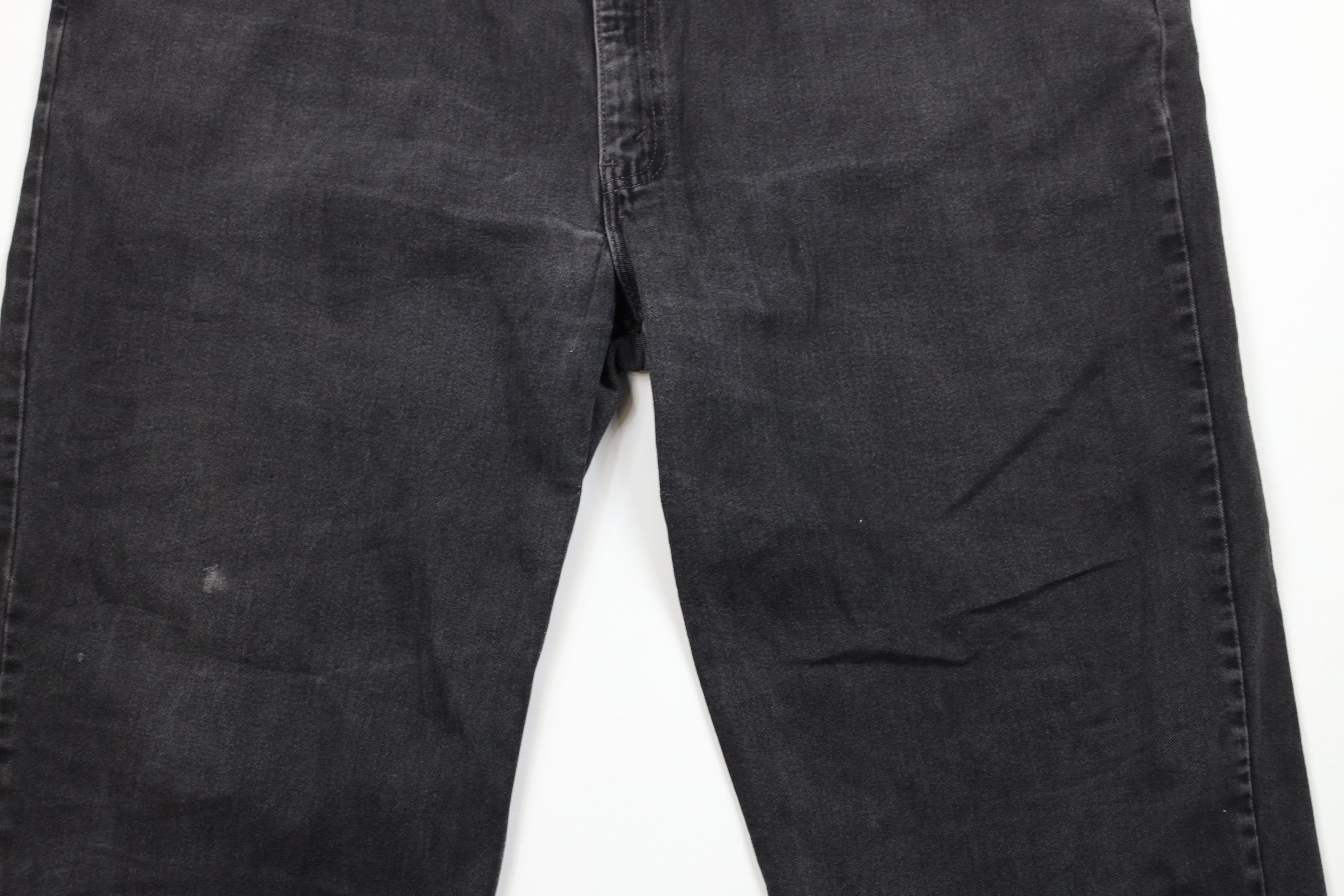Levi's × Vintage Vintage Y2K 2000 Levis 550 Relaxed Fit Denim Jeans Black USA Size US 44 / EU 60 - 3 Thumbnail