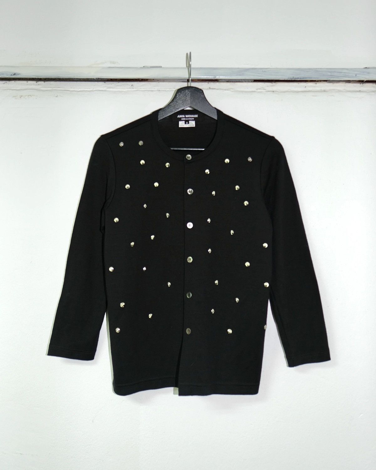 Junya Watanabe Comme des Garçons tricot PATCHES WORK CARDIGAN AD2005 Size S / US 4 / IT 40 - 2 Thumbnail