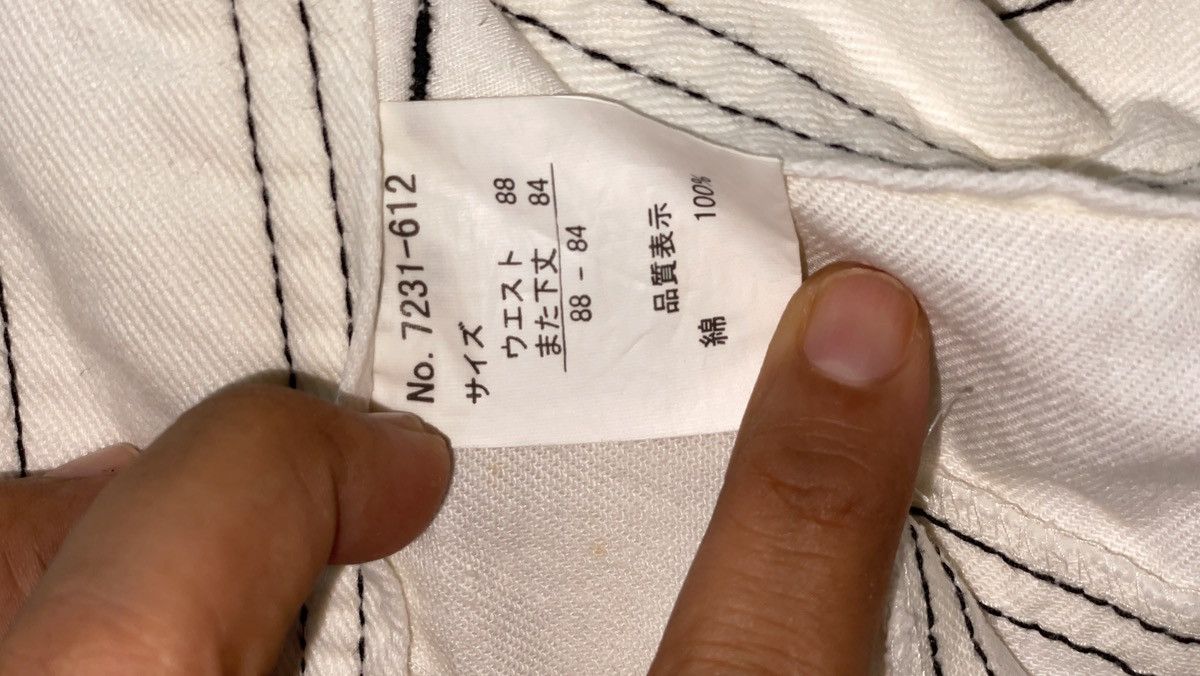 Japanese Brand Baggy jeans raton laveur street wide denim y2k Size US 33 - 9 Thumbnail