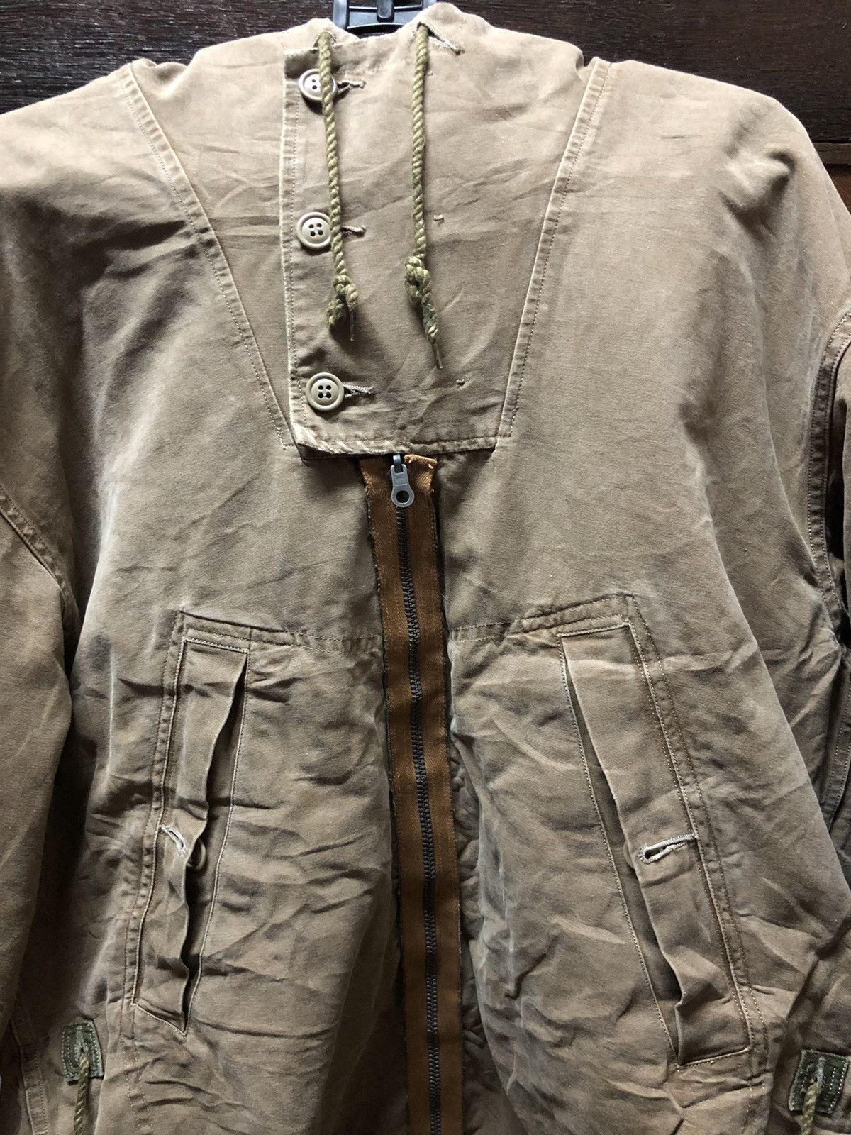Kapital Seilin🇯🇵 Anorak Parka Reversible Army Kapital Size US M / EU 48-50 / 2 - 4 Thumbnail