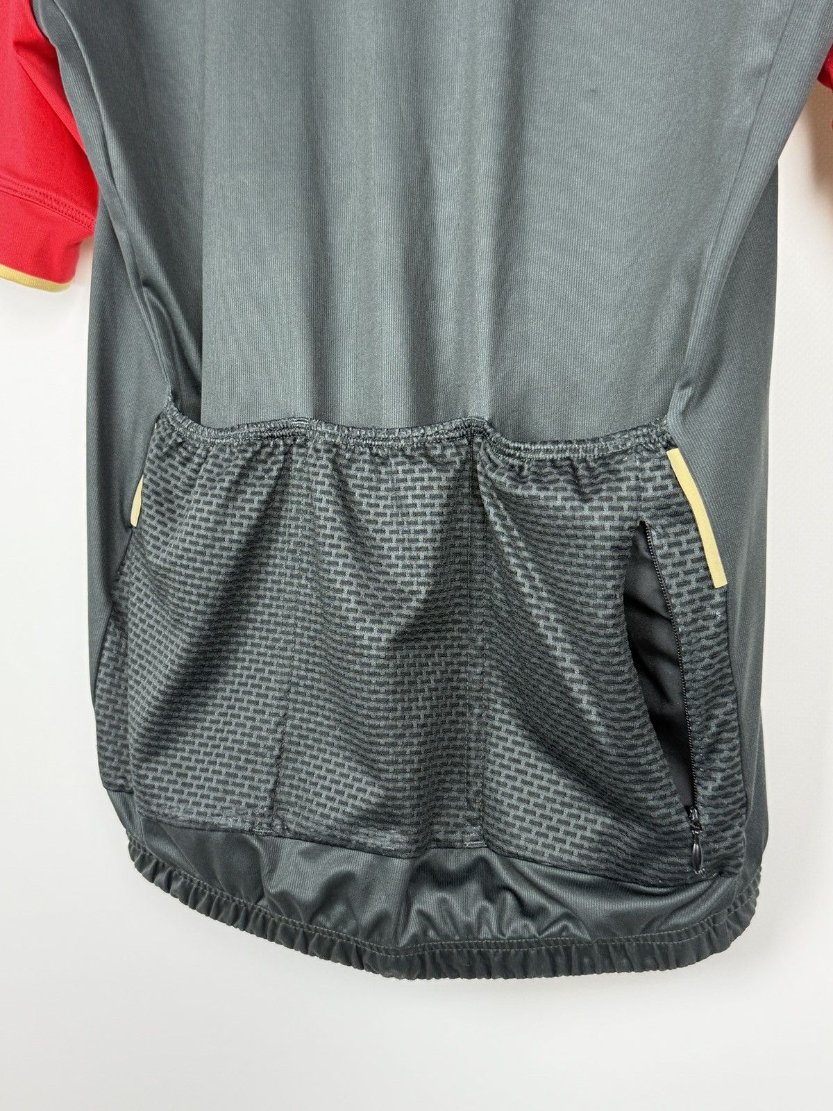 Other Le Col by Bradley Wiggins Gray Red Cycling Jersey L Size US L / EU 52-54 / 3 - 9 Thumbnail