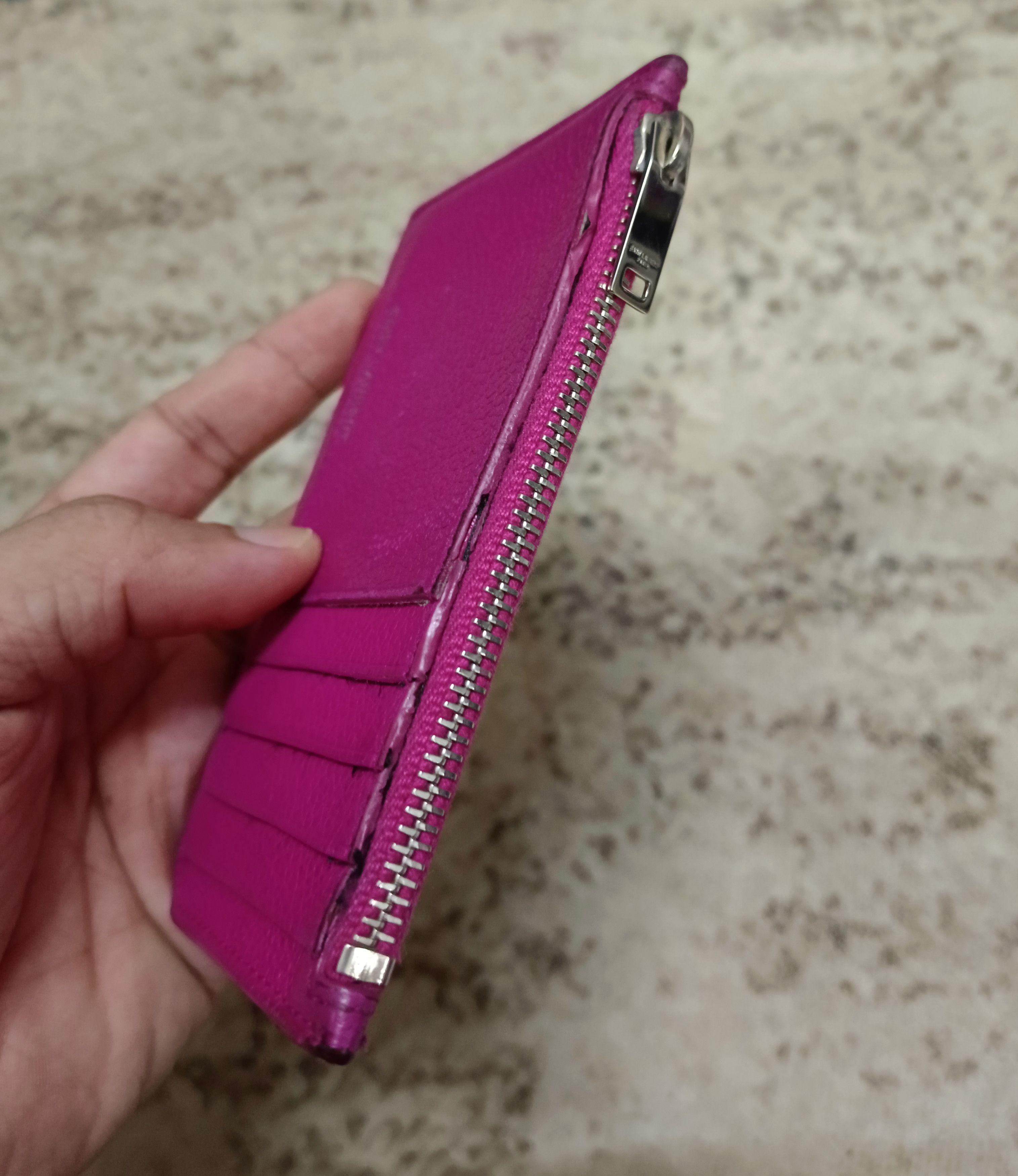Saint Laurent Paris OG🔥SICK SAINT LAUREN PARIS PINK CARD HOLDER Size ONE SIZE - 3 Thumbnail