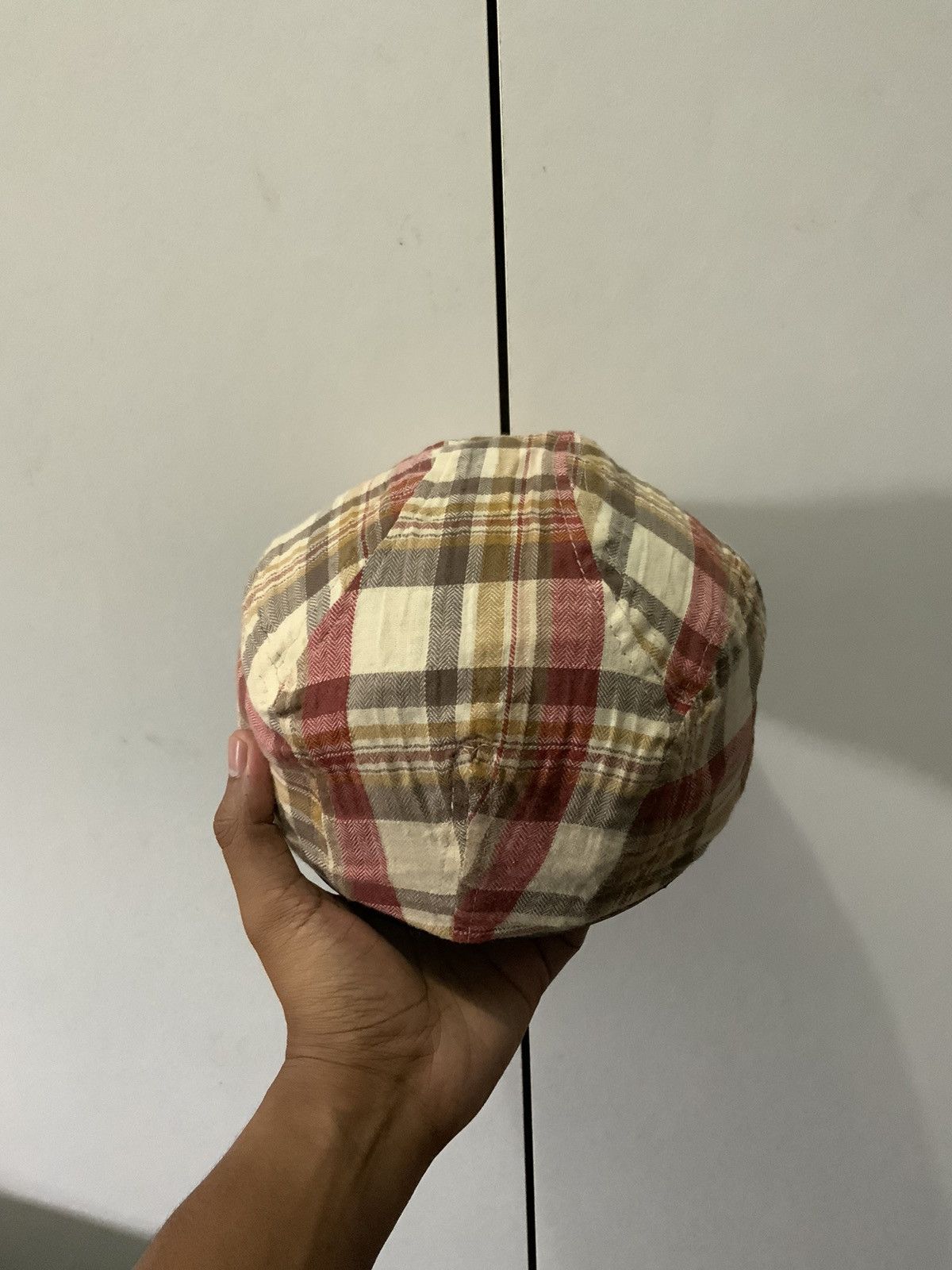 If Six Was Nine Plaid Flat Beretta Hat Size ONE SIZE - 3 Thumbnail