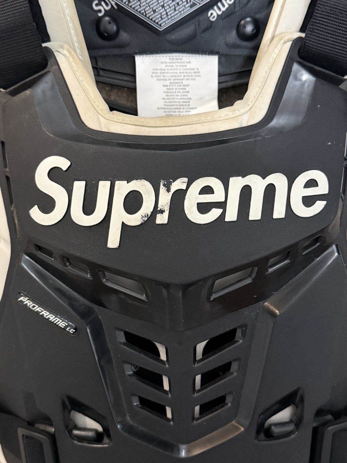 Fox Racing × Supreme Supreme X Fox Racing Proframe Roost Deflector Vest Size US M / EU 48-50 / 2 - 5 Thumbnail
