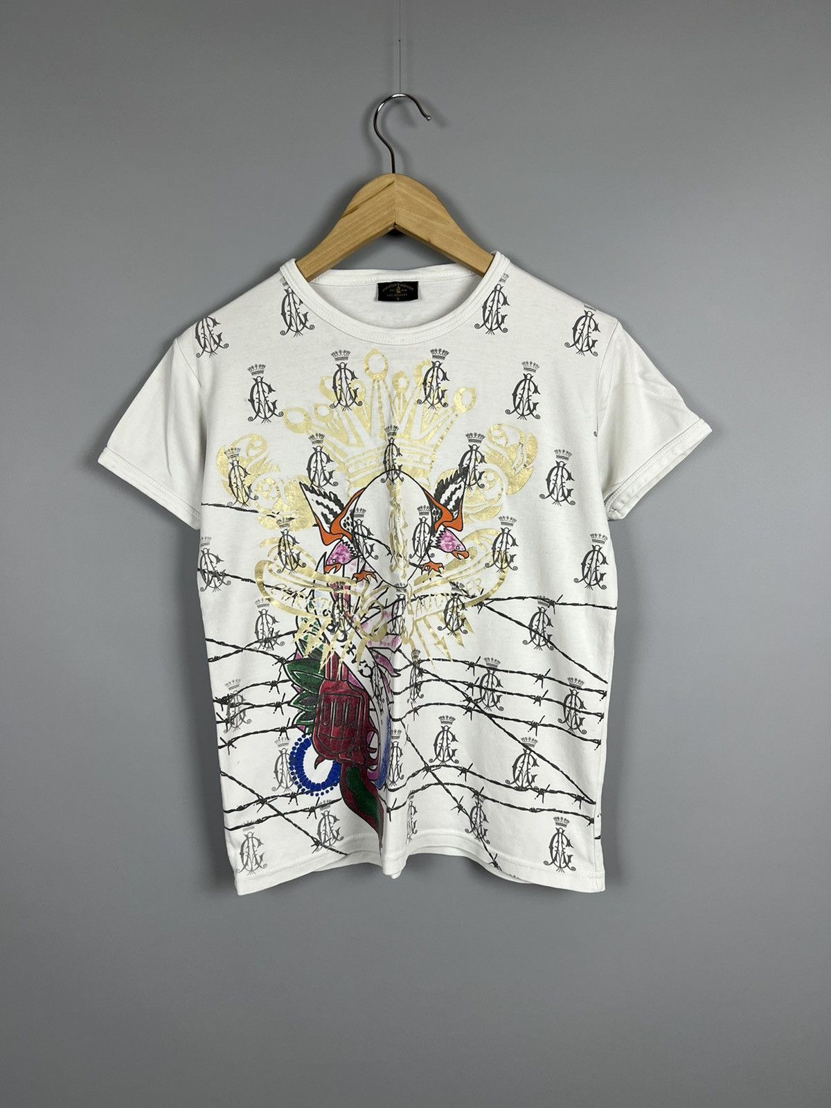 Christian Audigier (S) Y2K Ed Hardy by Christian Audigier Tee Size S / US 4 / IT 40 - 2 Thumbnail
