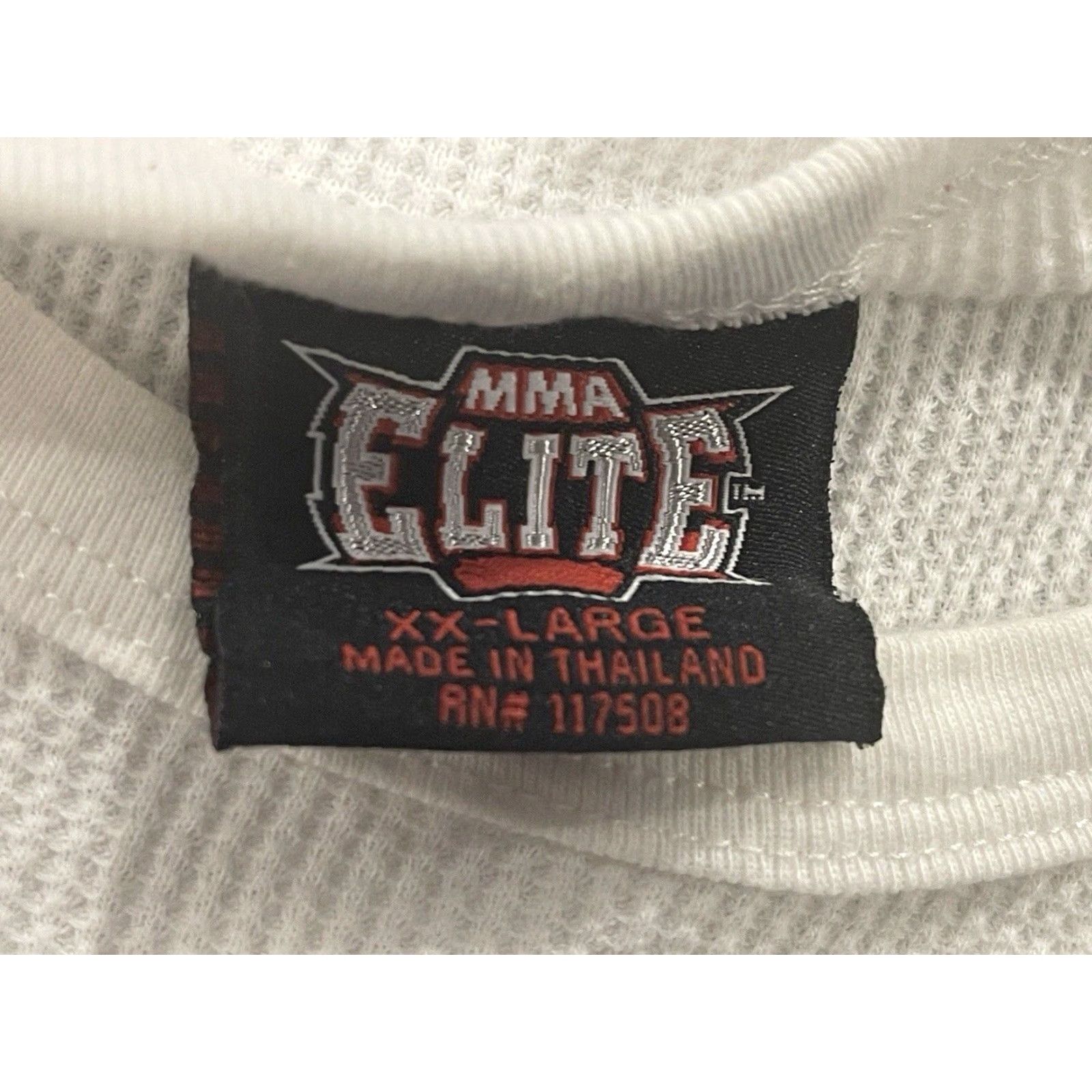 Vintage VINTAGE MMA Elite Shirt Men’s 2XL White Skull Graphic Print Thermal Sleeves Gothic Grunge Button Size US XXL / EU 58 / 5 - 5 Thumbnail