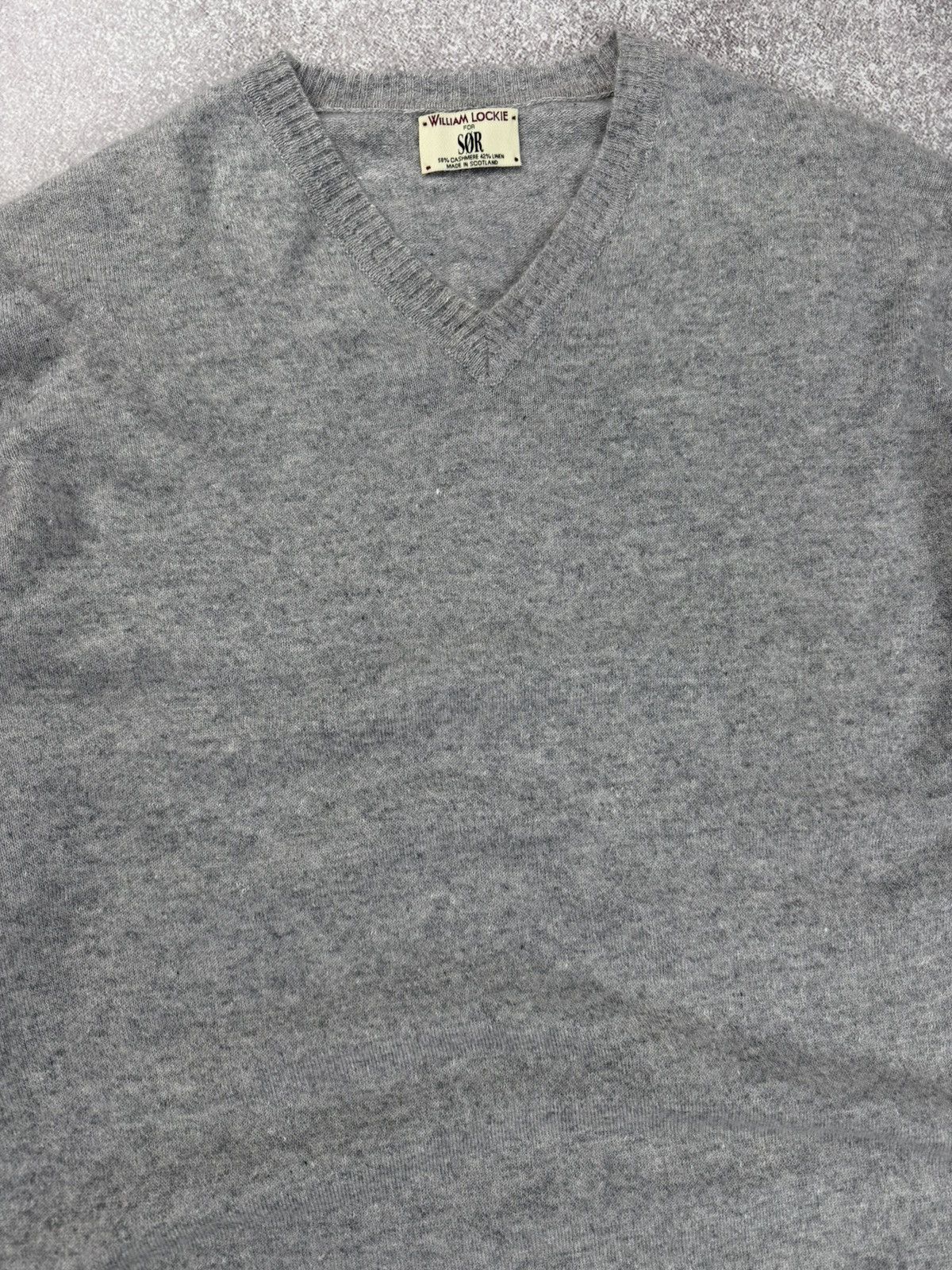 William Lockie William Lockie Casmere/Linen Knit Sweater Men’s Size 54 Size US L / EU 52-54 / 3 - 4 Thumbnail