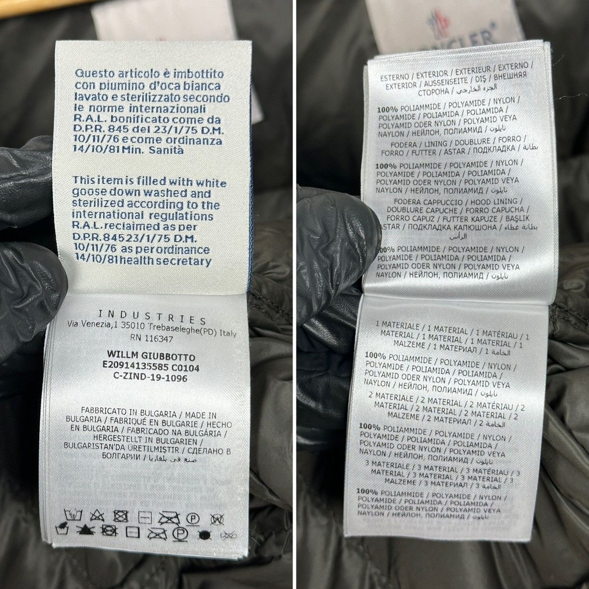 Moncler Moncler Willm Giubbotto Olive Green Down Puffer Jacket Size US XL / EU 56 / 4 - 18 Thumbnail