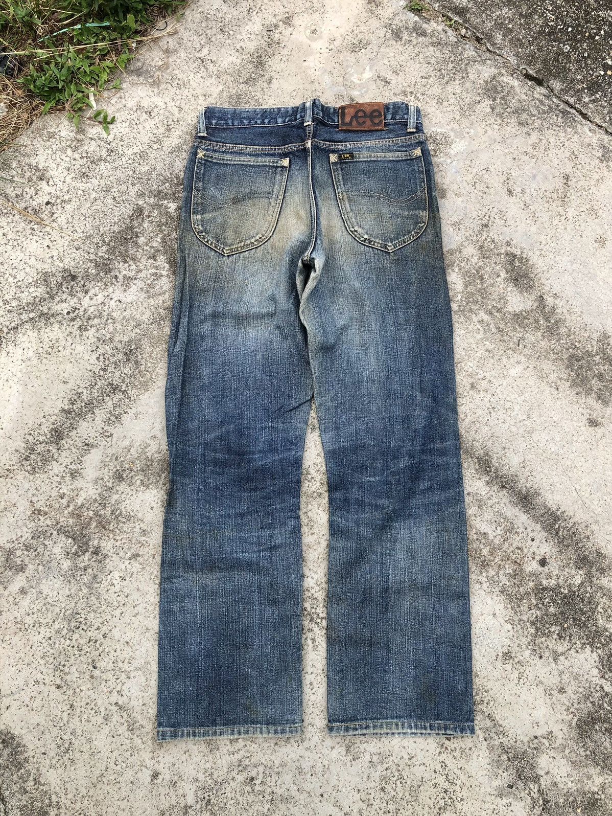 Lee × Vintage RUSTY BLUE VINTAGE LEE DENIM Size US 30 / EU 46 - 6 Thumbnail