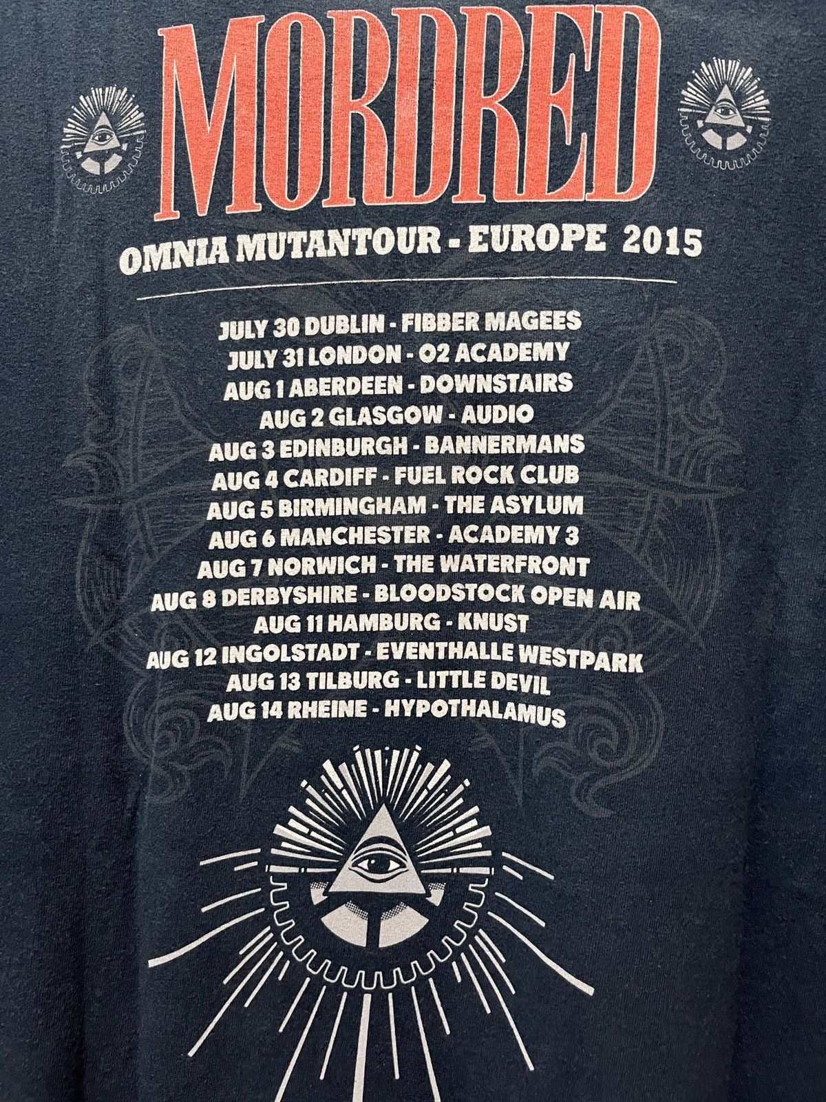 Band Tees Mordred Tour 2015 Band tee Size US L / EU 52-54 / 3 - 4 Thumbnail
