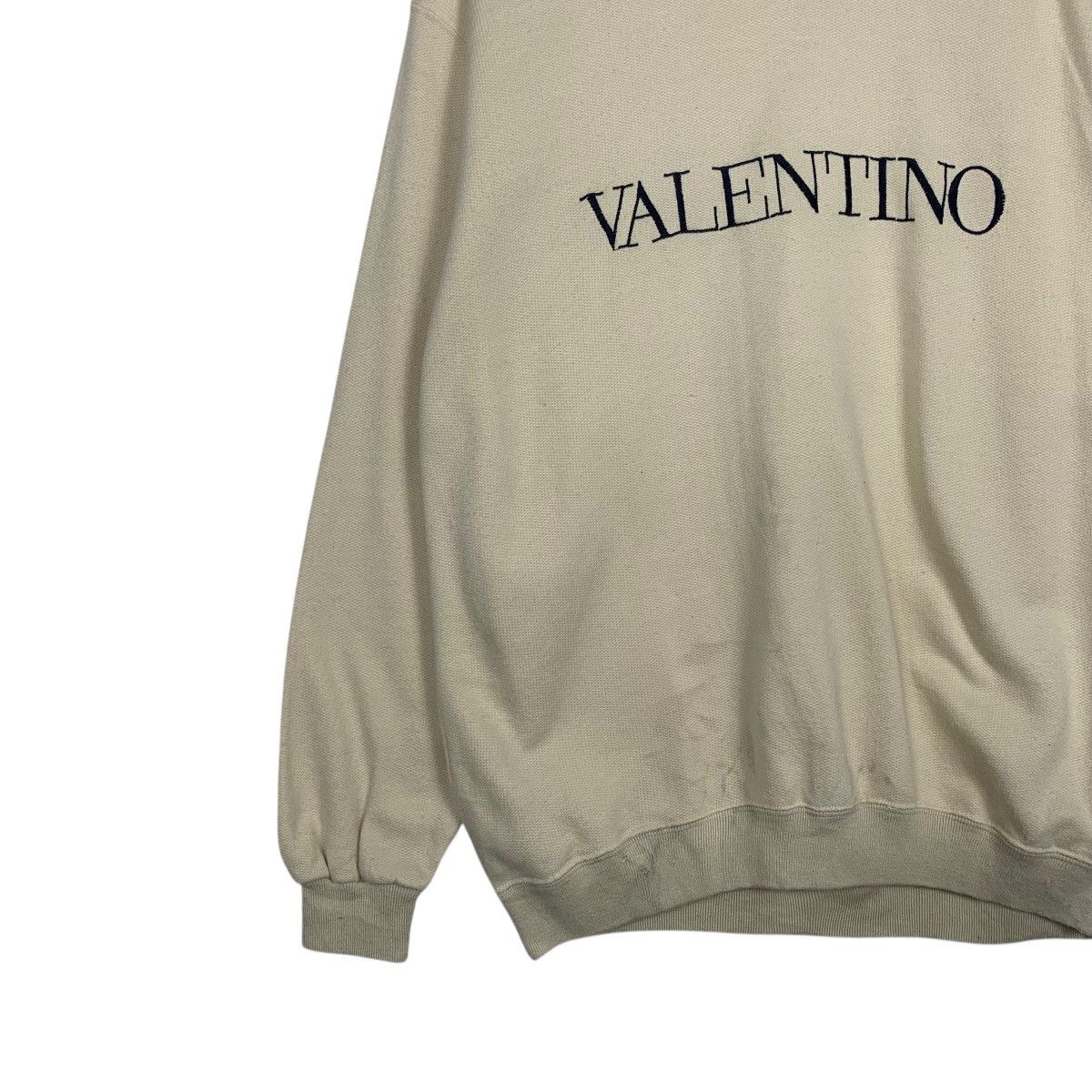 Valentino Vintage Valentino Big Logo Crewneck Sweatshirt Size US M / EU 48-50 / 2 - 3 Thumbnail