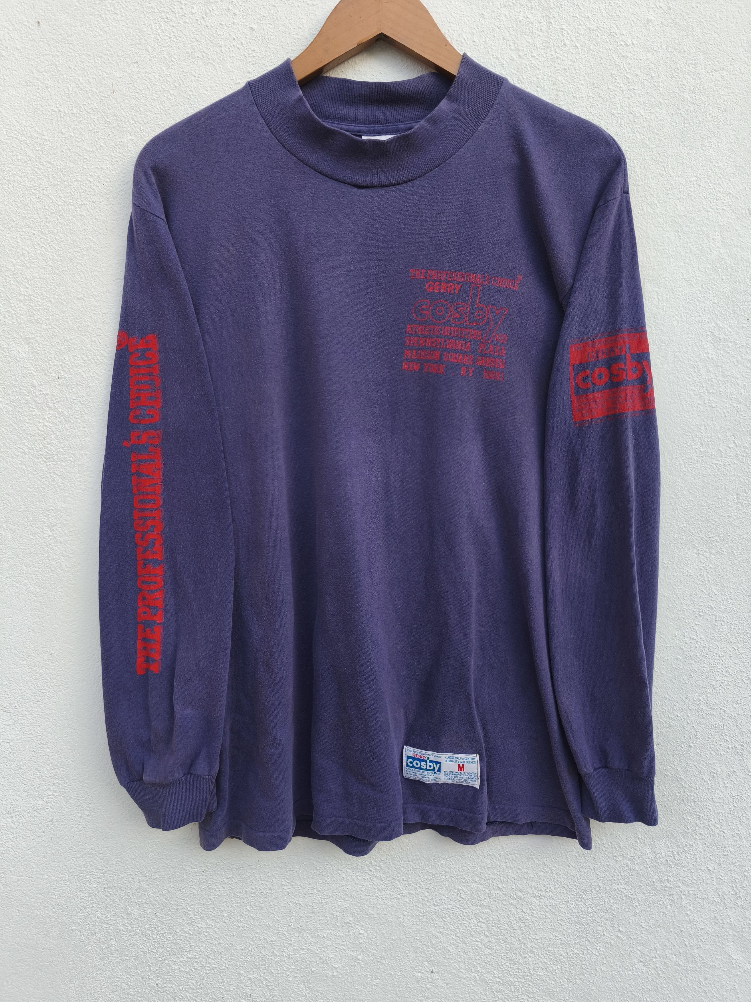 Vintage 🔥 Vintage 90s Vintage Gerry Cosby t shirt long sleeve USA Size US M / EU 48-50 / 2 - 7 Thumbnail