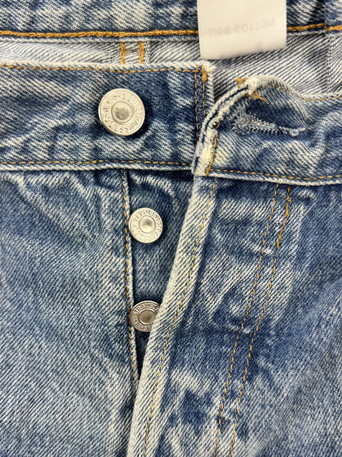 Levi's LEVI’S 501 DISTRESSED JEANS Size US 38 / EU 54 - 4 Thumbnail