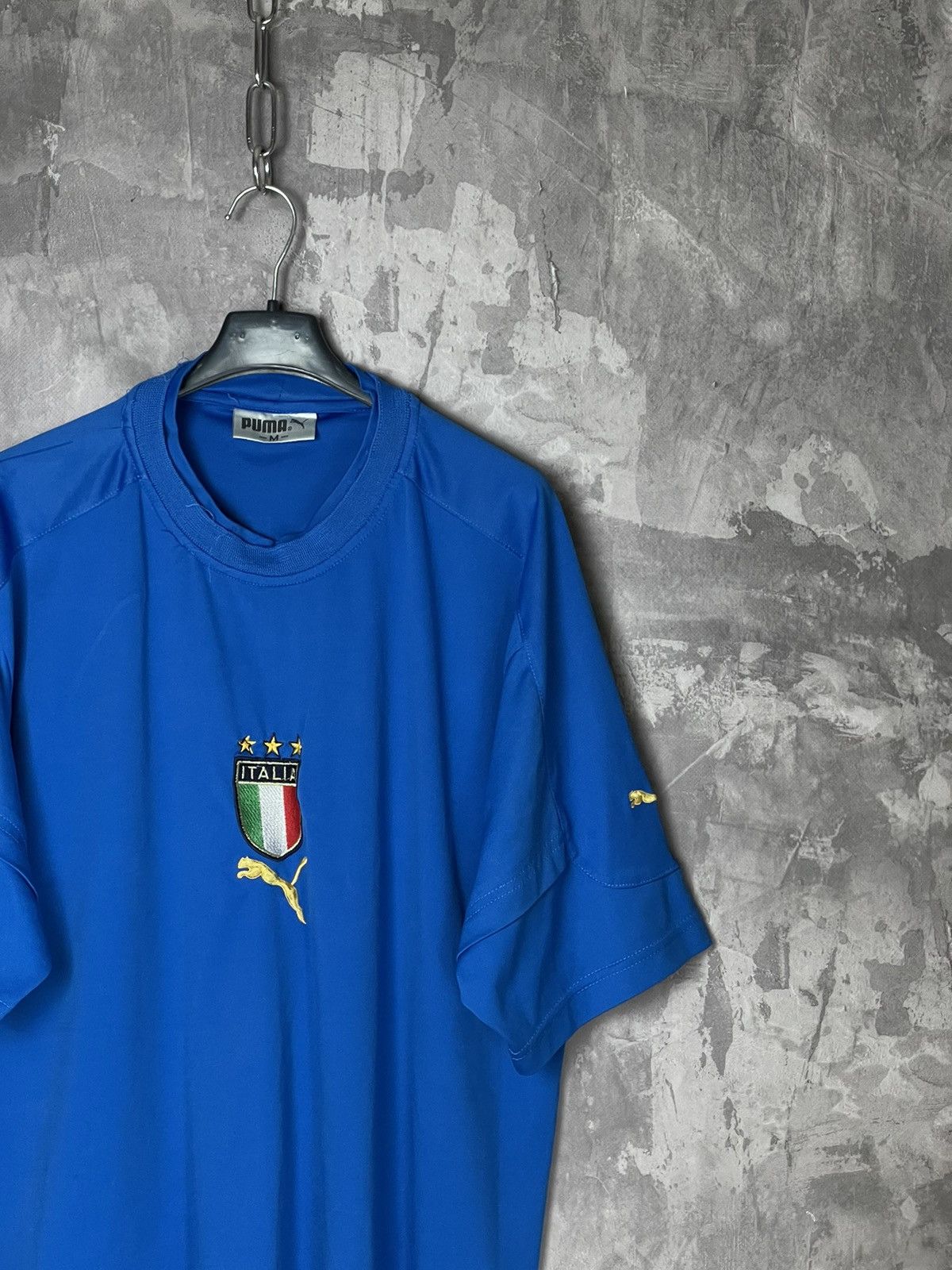 Puma Puma Italy Franchesco Totti Home Vintage 90s Soccer Jersey Size US L / EU 52-54 / 3 - 5 Thumbnail