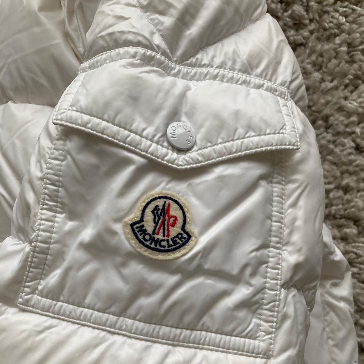 Moncler Moncler MAYA jacket outerwear size 5 white down vest Size US XL / EU 56 / 4 - 14 Thumbnail