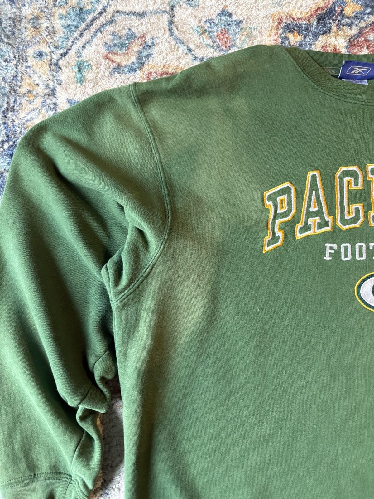 NFL Vintage NFL Green Bay Packers Spellout Crewneck Size XL Size US XL / EU 56 / 4 - 5 Thumbnail